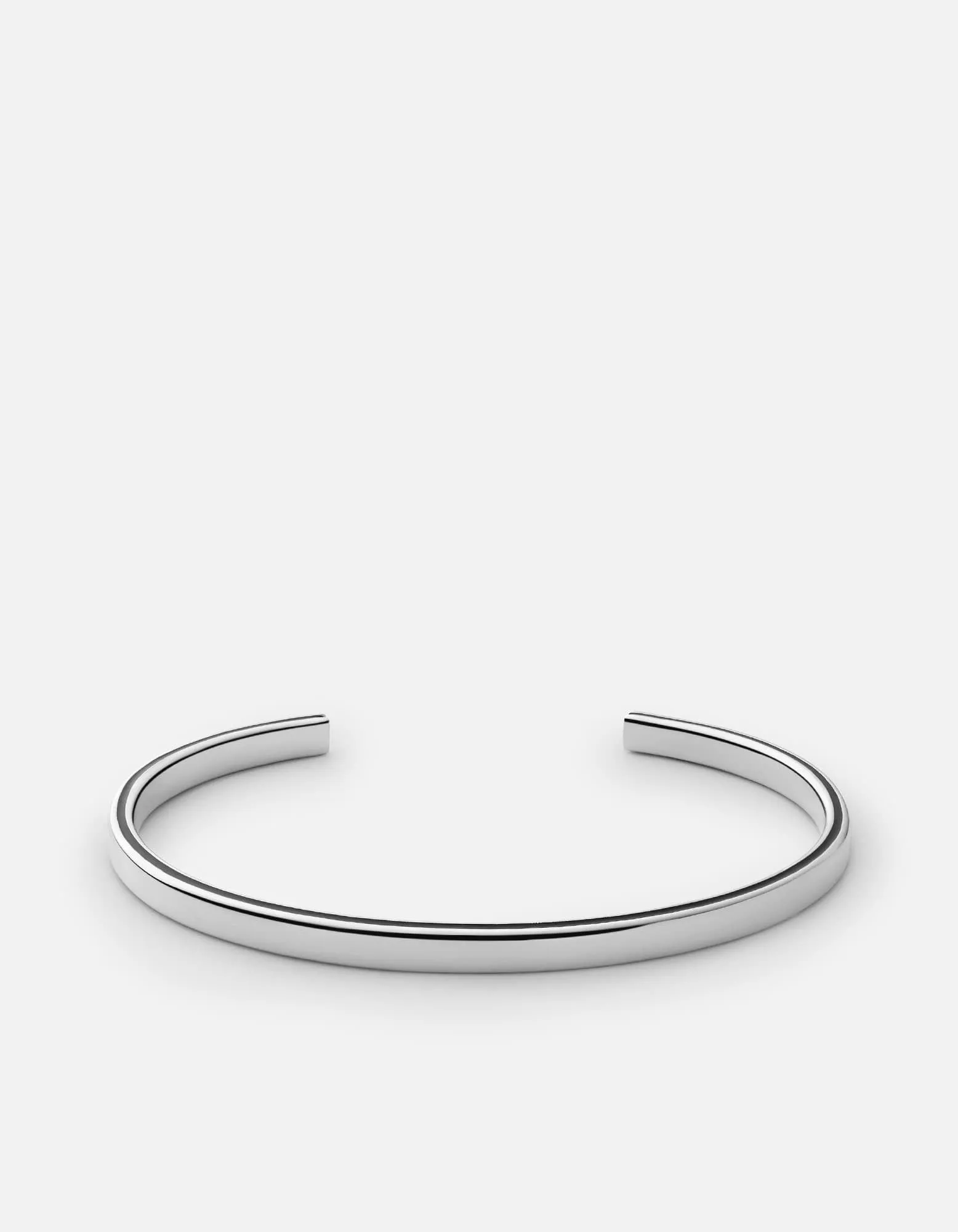 Ridge Cuff, Sterling Silver/Black sold by Miansai