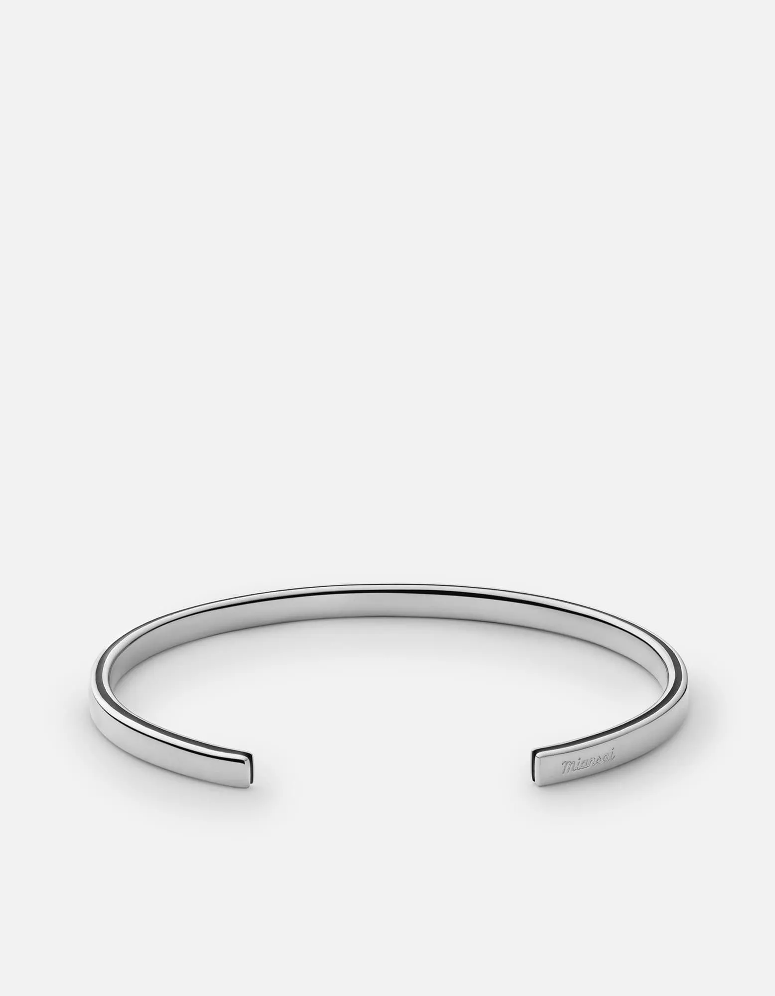 Ridge Cuff, Sterling Silver/Black sold by Miansai product image thumbnail 2