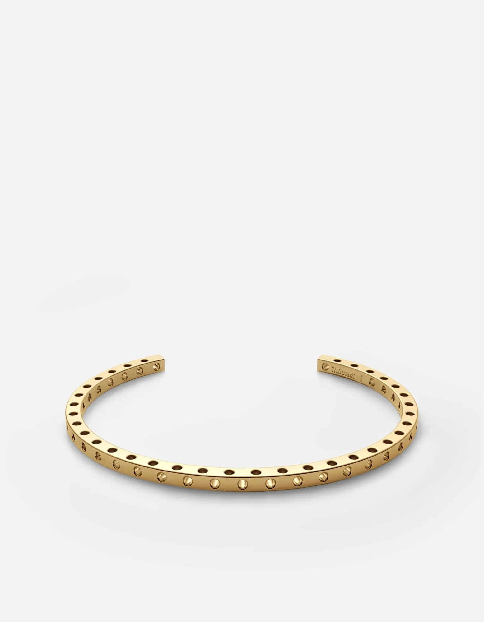Aero Cuff Bracelet, Gold Vermeil sold by Miansai product image thumbnail 2