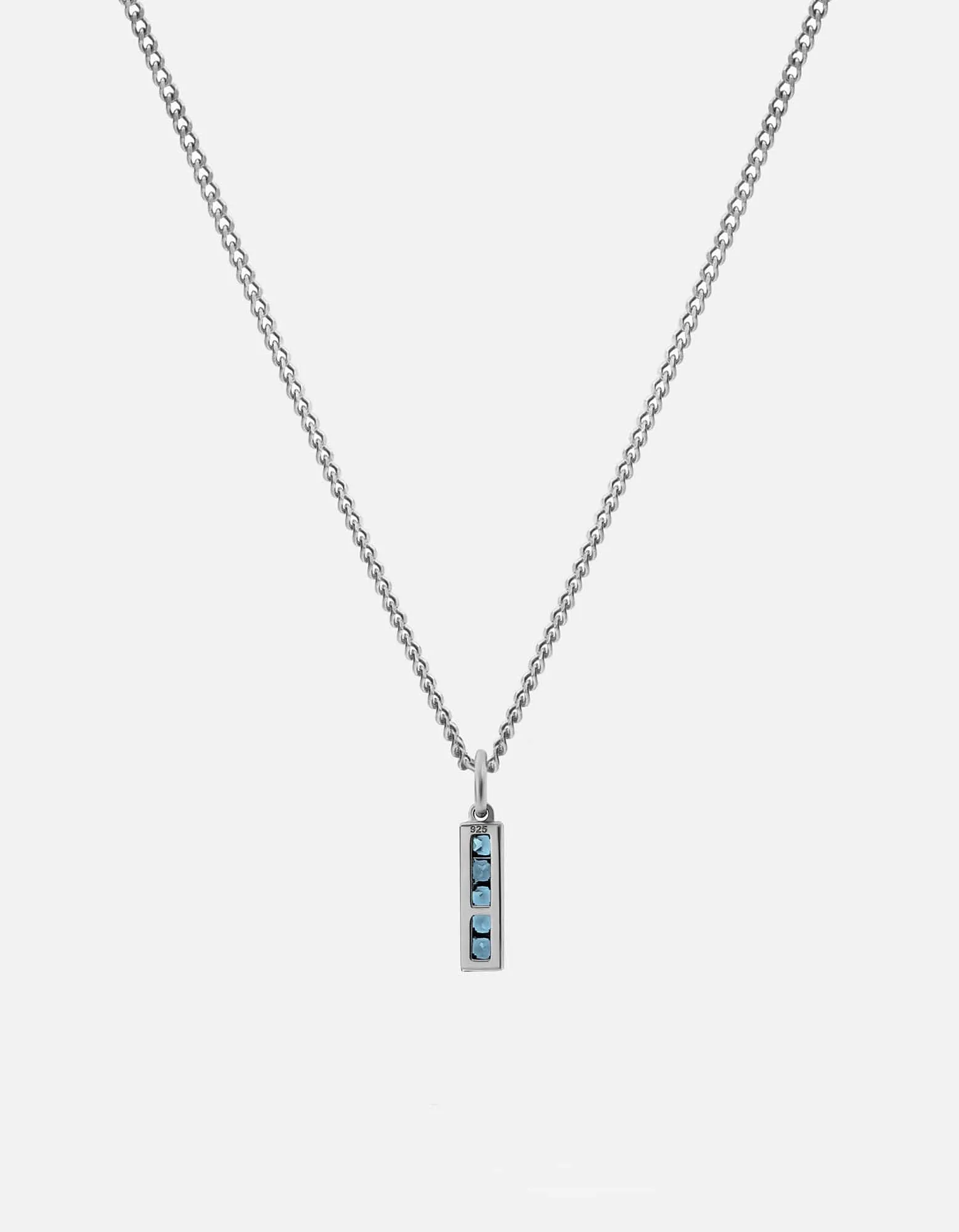 Slim Totem Topaz Necklace, Sterling Silver sold by Miansai product image thumbnail 2