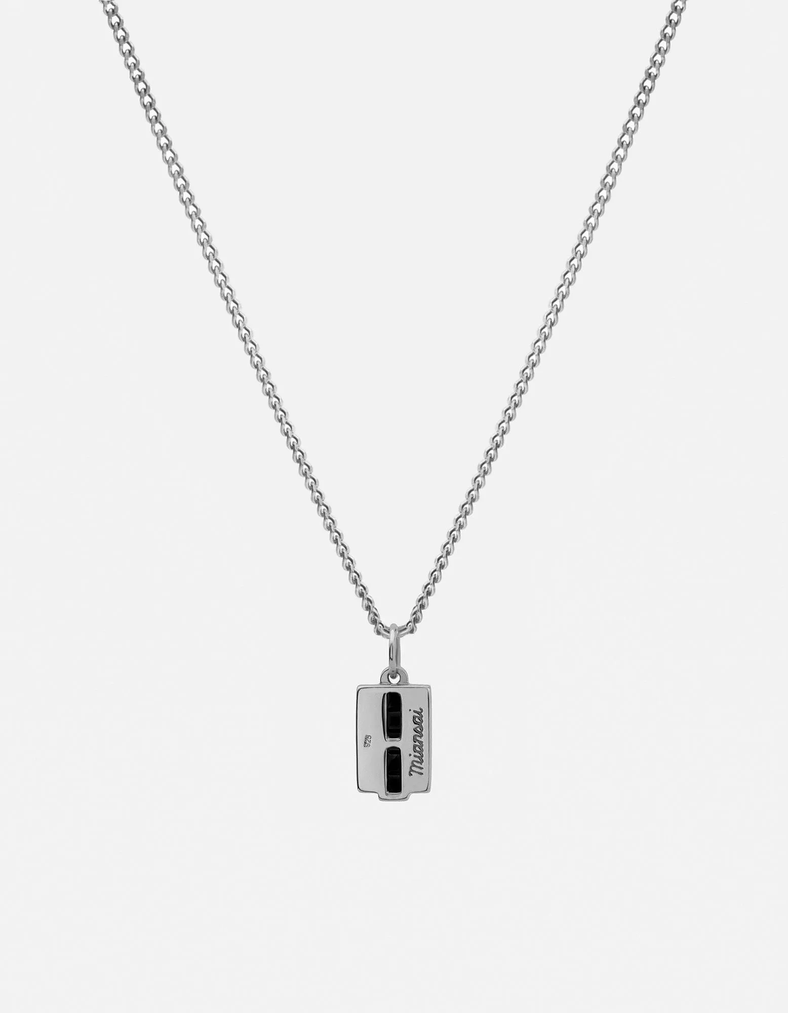 Vertigo Onyx Necklace, Sterling Silver sold by Miansai product image thumbnail 2