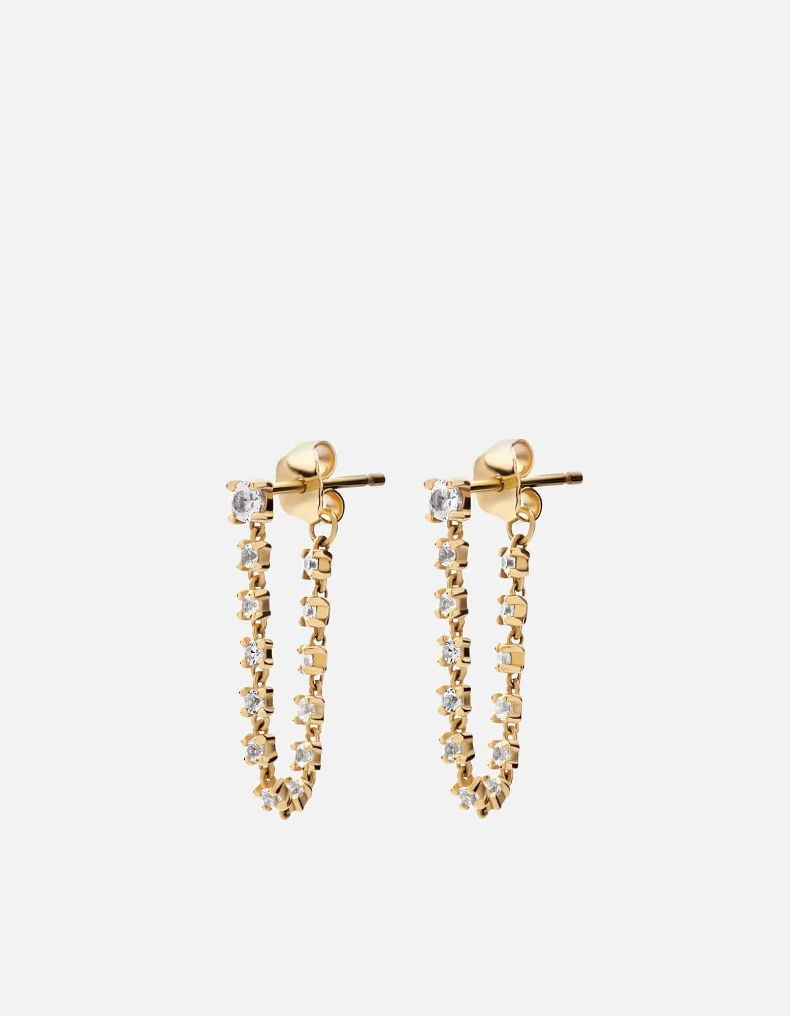 Comet Earrings, Gold Vermeil/Sapphire sold by Miansai