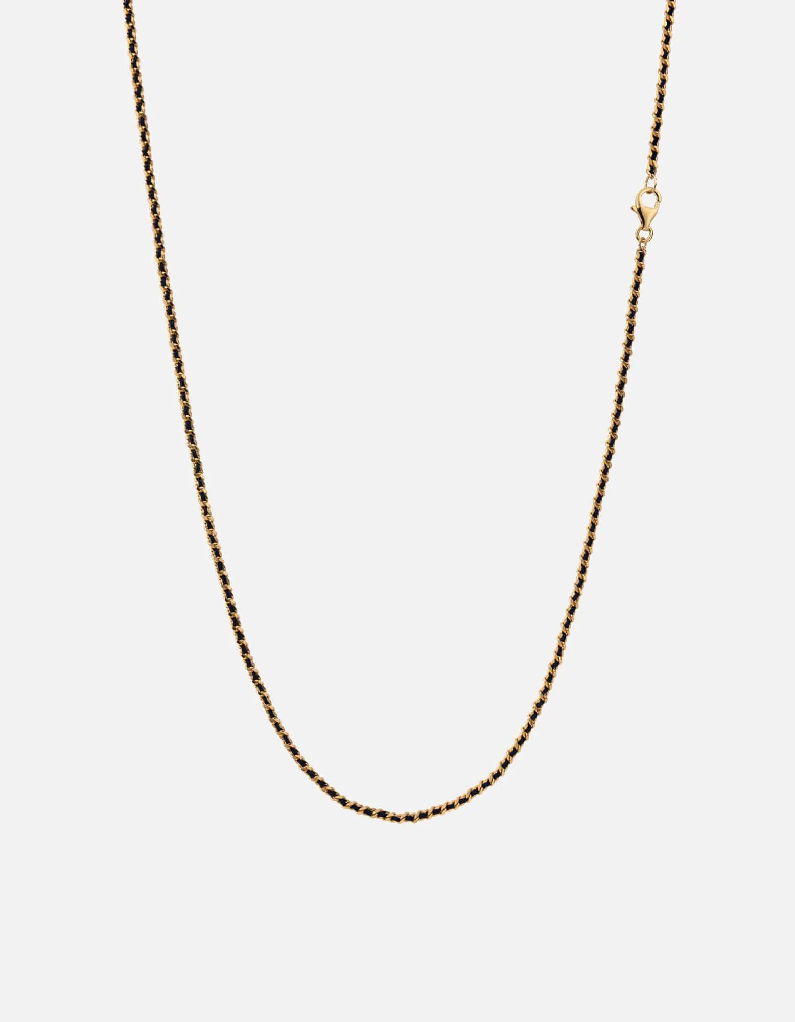 2mm Woven Chain Necklace, Gold Vermeil sold by Miansai product image thumbnail 2