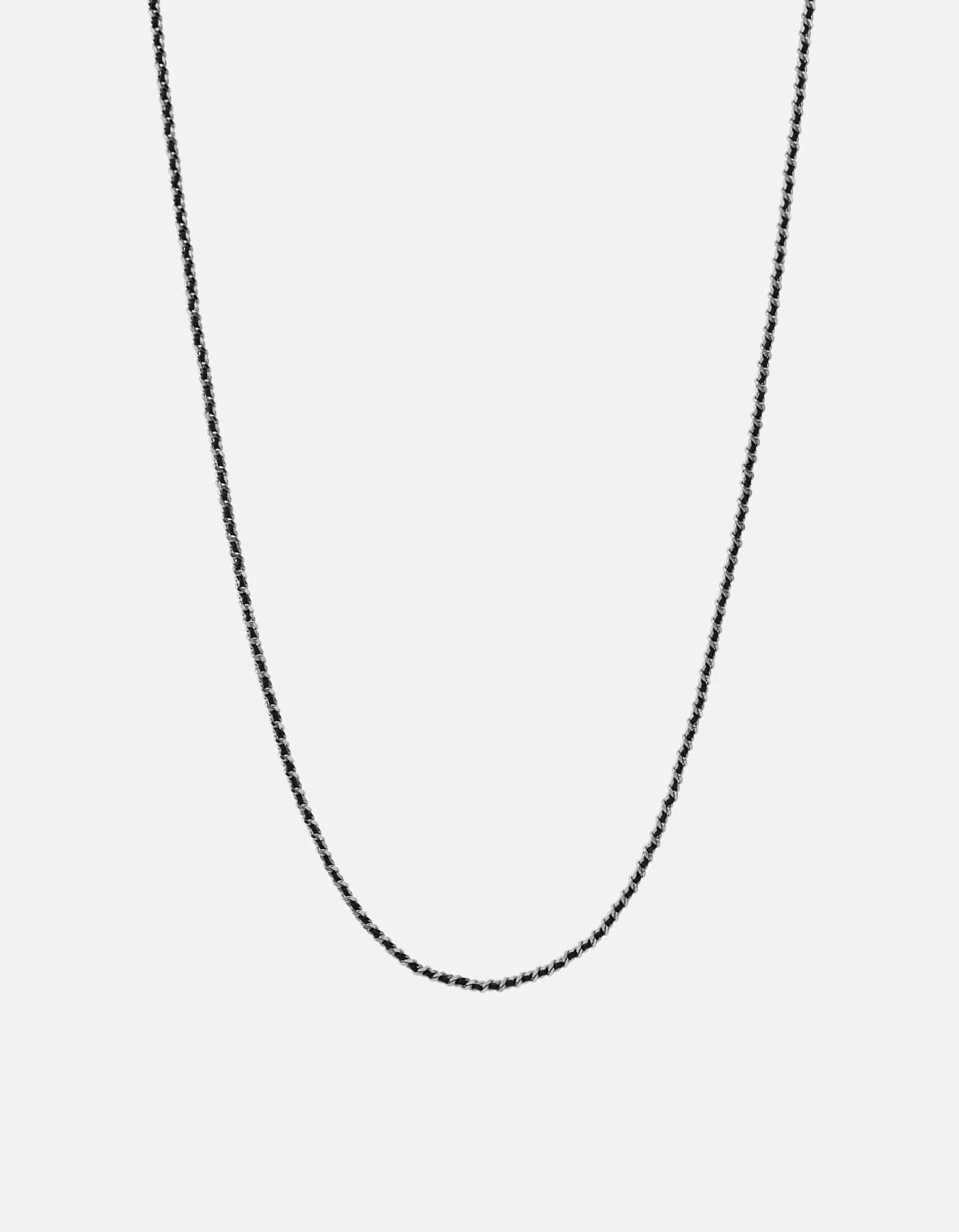 2mm Woven Chain Necklace, Sterling Silver sold by Miansai