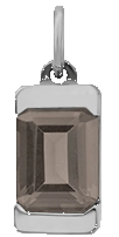 Valor Pendant w/Gray Stone, Sterling Silver sold by Miansai