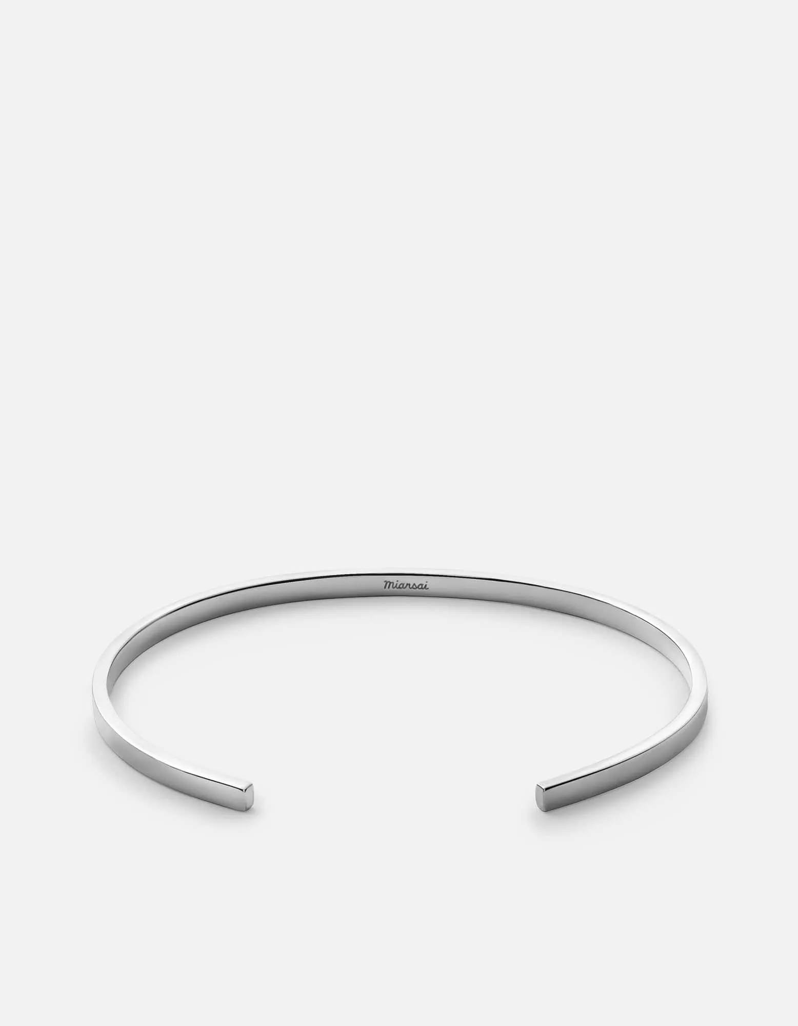 3mm Beam Cuff, Sterling Silver sold by Miansai product image thumbnail 2