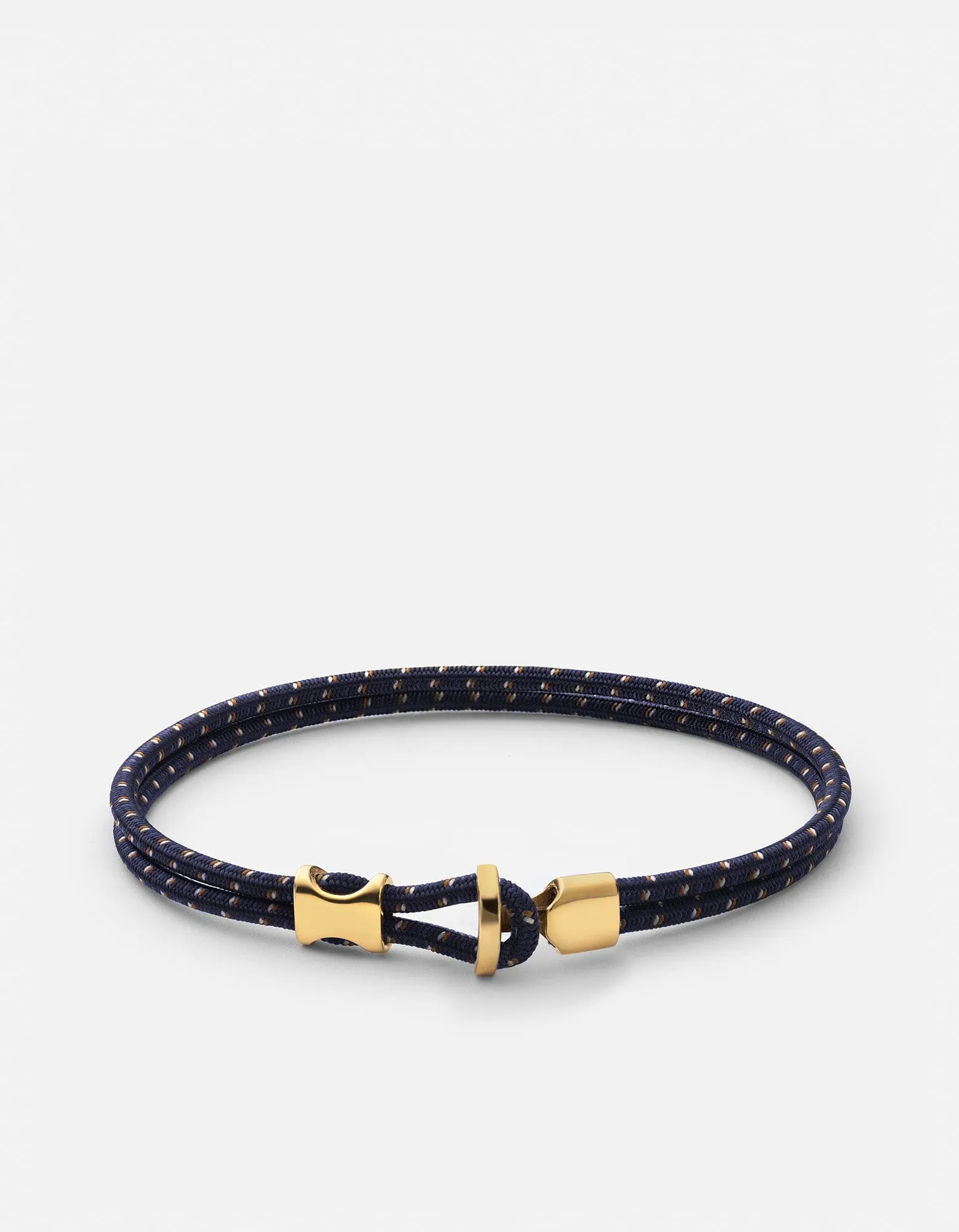 Orson Loop Bungee Rope Bracelet, Gold Vermeil sold by Miansai