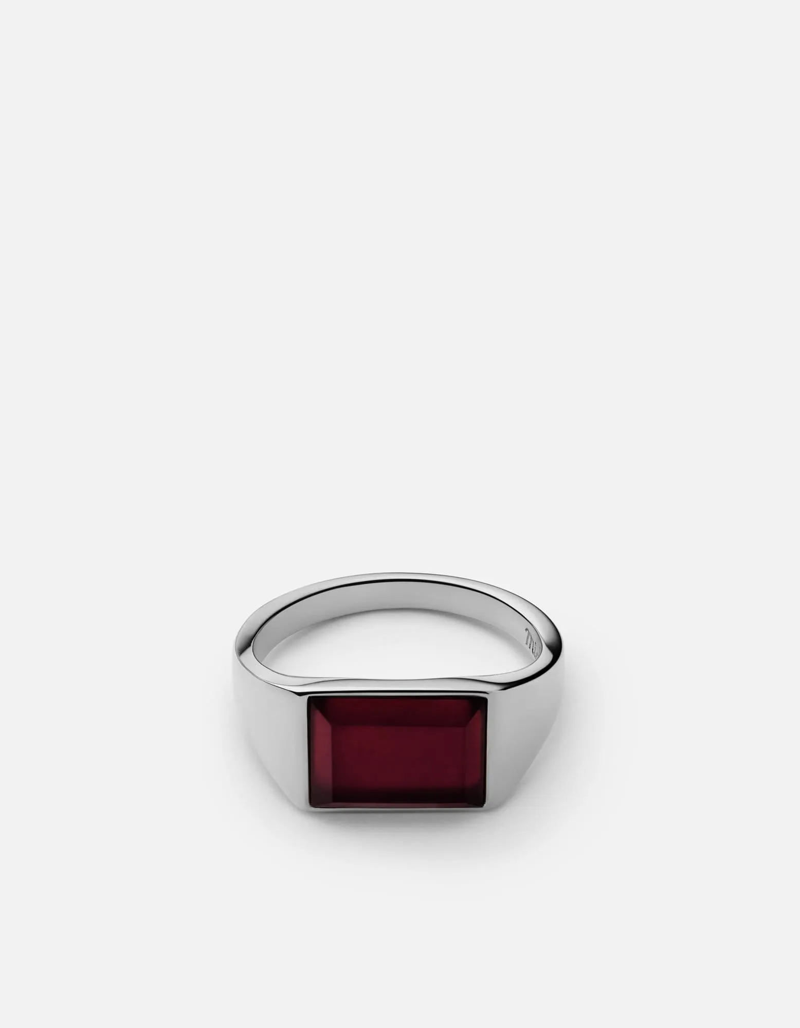 Lennox Agate Ring, Sterling Silver sold by Miansai