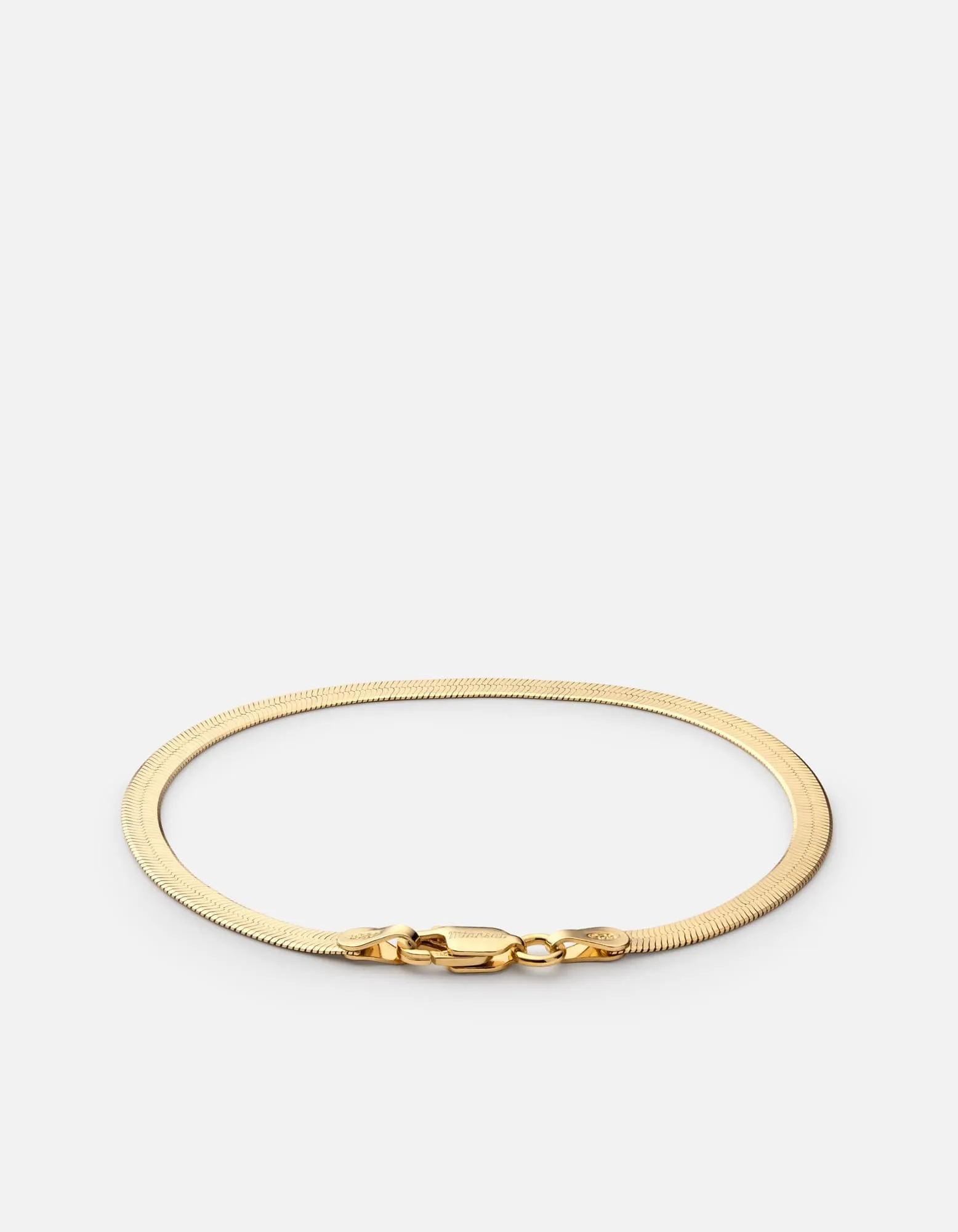 Herringbone Bracelet, Gold Vermeil sold by Miansai product image thumbnail 2