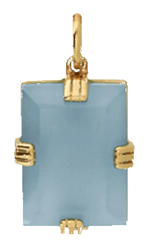 Lennox Pendant w/ Agate Stone, Gold Vermeil sold by Miansai