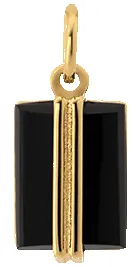 Paolo Onyx Pendant, Gold Vermeil sold by Miansai
