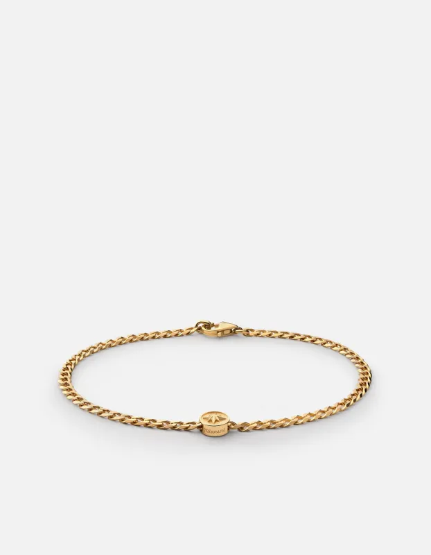 North Star Chain Bracelet, Gold Vermeil sold by Miansai