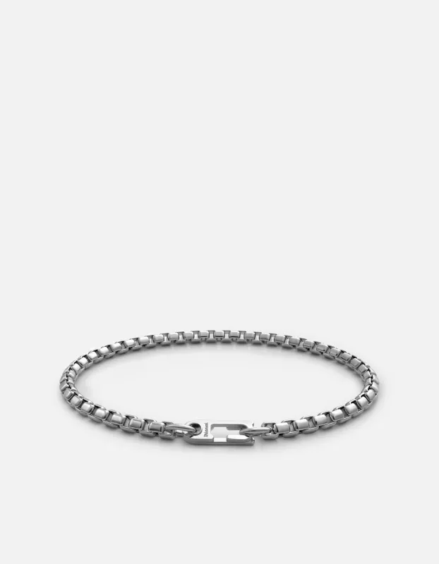 Annex Venetian Chain Bracelet, Polished Silver sold by Miansai