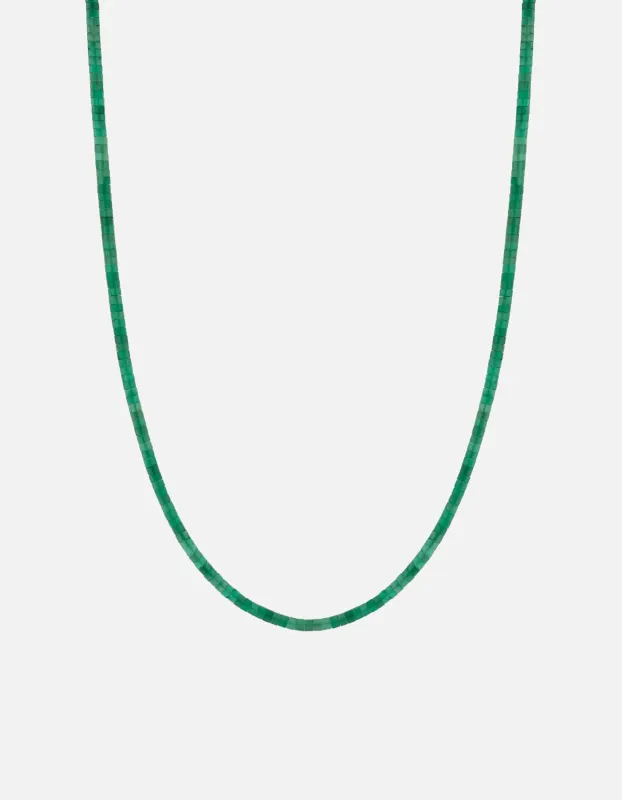 Zane Agate Necklace, Sterling Silver sold by Miansai