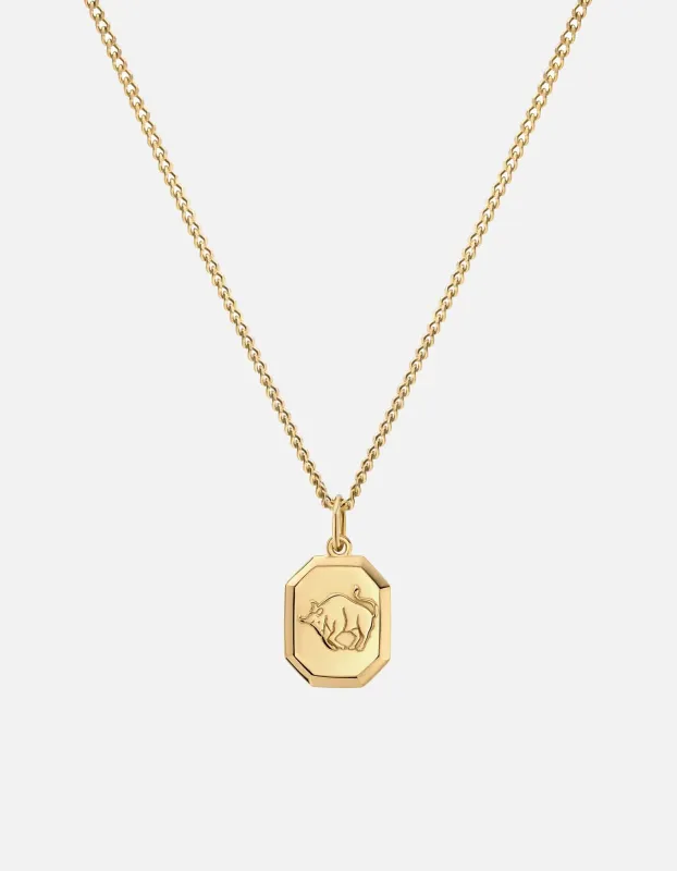 Taurus Nyle Necklace, Gold Vermeil made by Miansai
