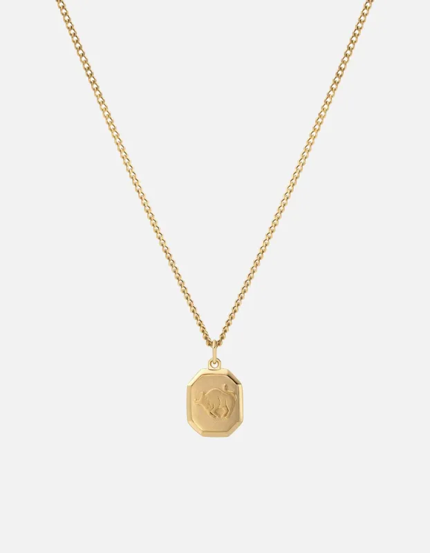 Taurus Nyle Necklace, Gold Vermeil made by Miansai