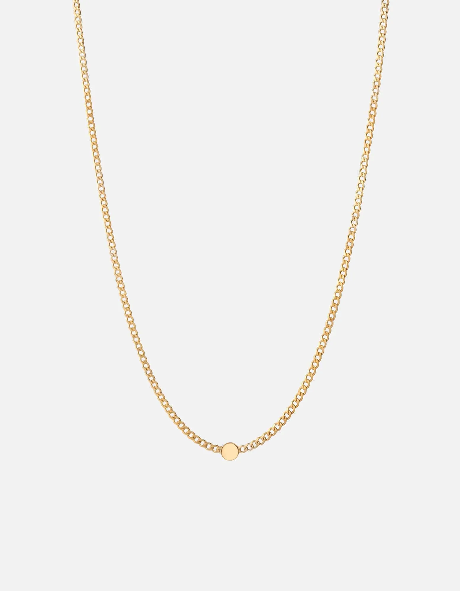 Eye of Time Type Chain Necklace, Gold Vermeil/Blue sold by Miansai product image thumbnail 2