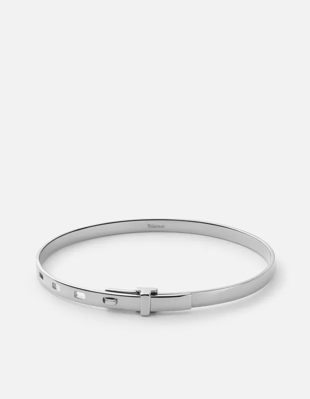 Tailor Cuff, Sterling Silver sold by Miansai