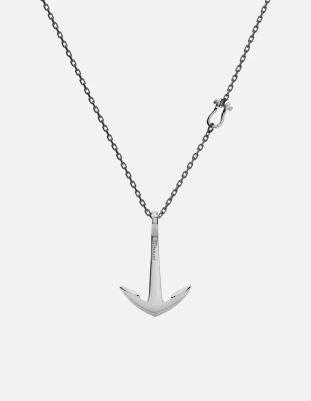 Anchor Necklace, Silver sold by Miansai