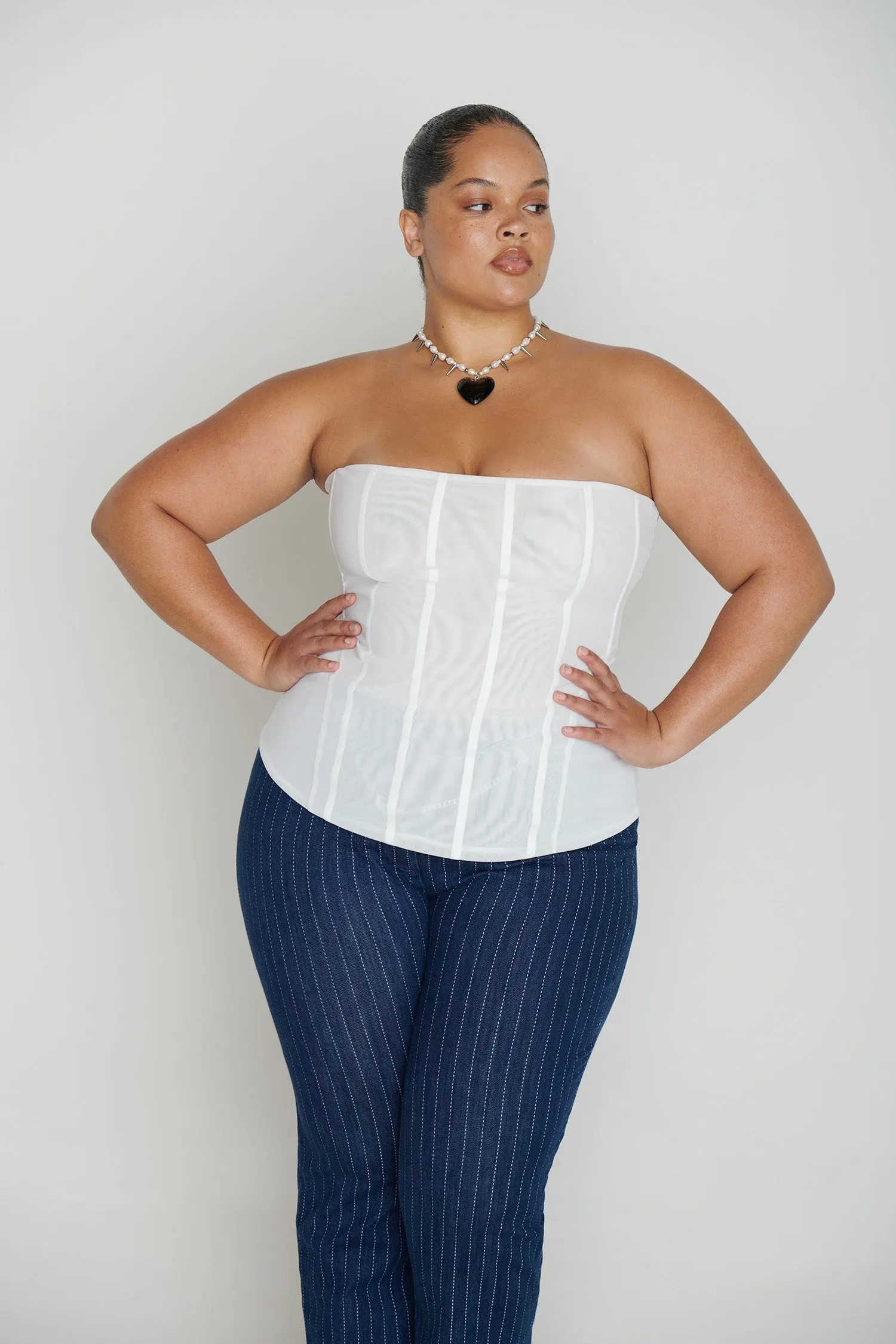 LIBRA CORSET - WHITE sold by Miaou product image thumbnail 5