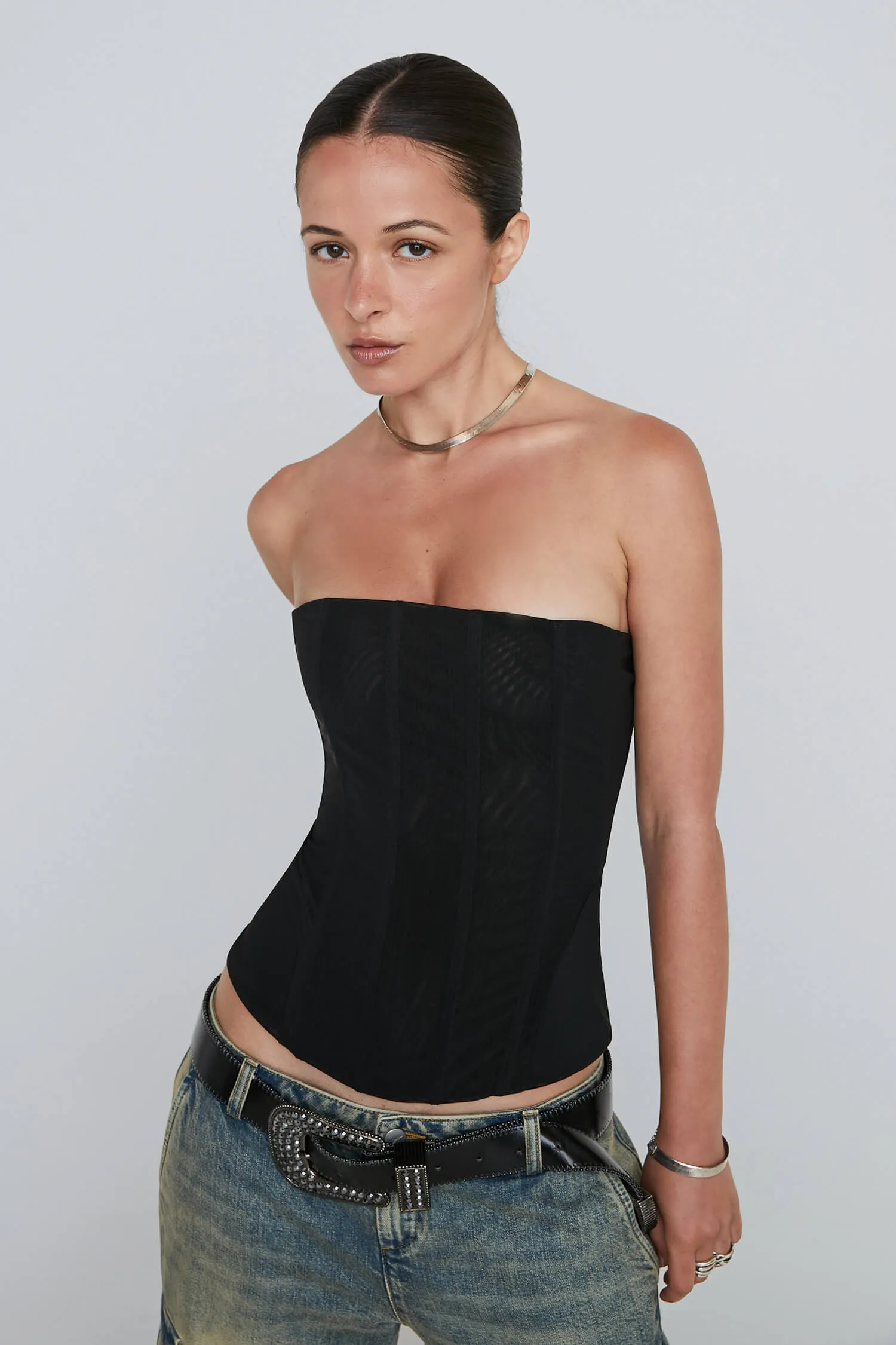 LIBRA CORSET - BLACK sold by Miaou