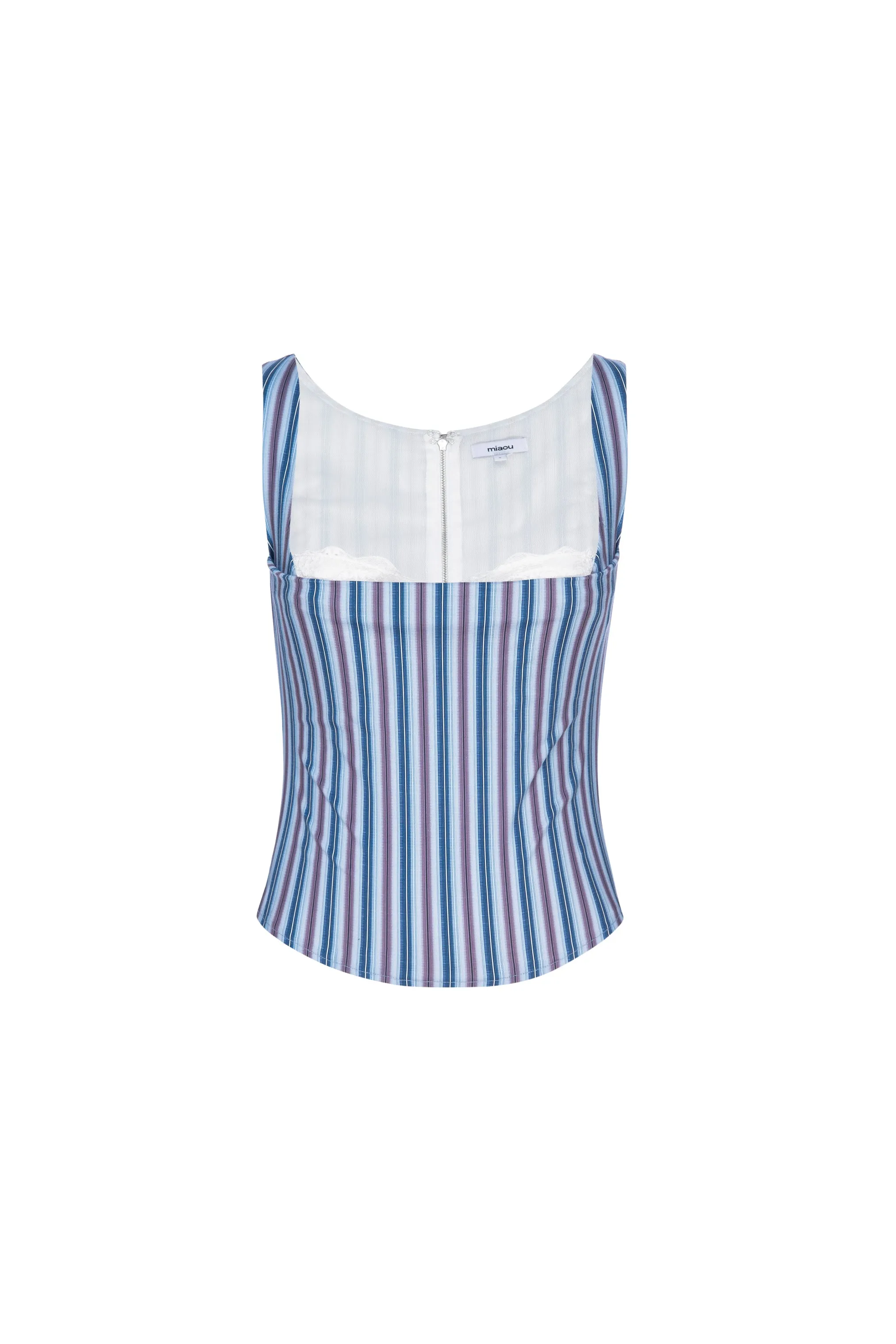 BOBBY CORSET - BLUE STRIPE sold by Miaou product image thumbnail 2