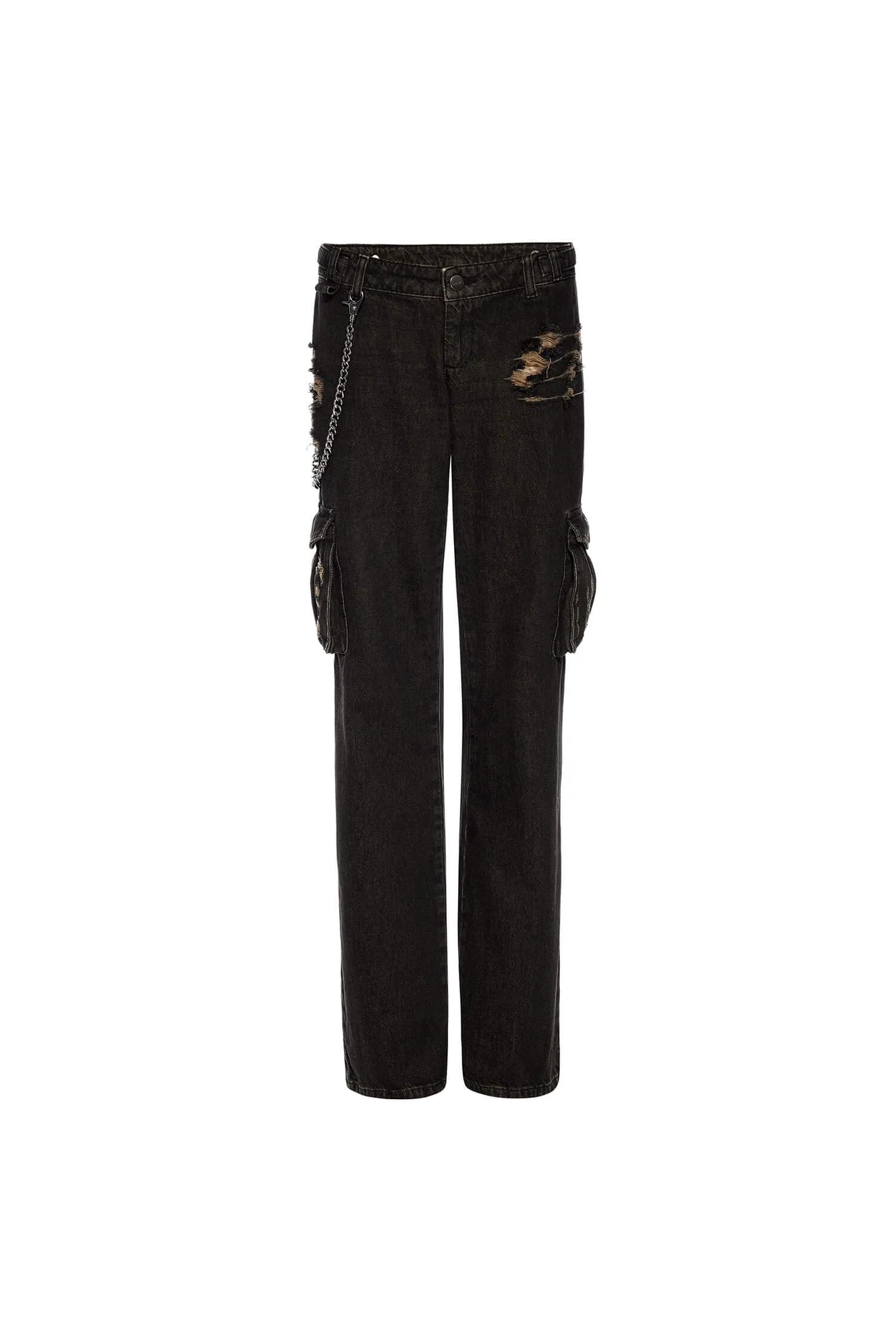 ELIAS CARGO - BLACK DENIM sold by Miaou product image thumbnail 2