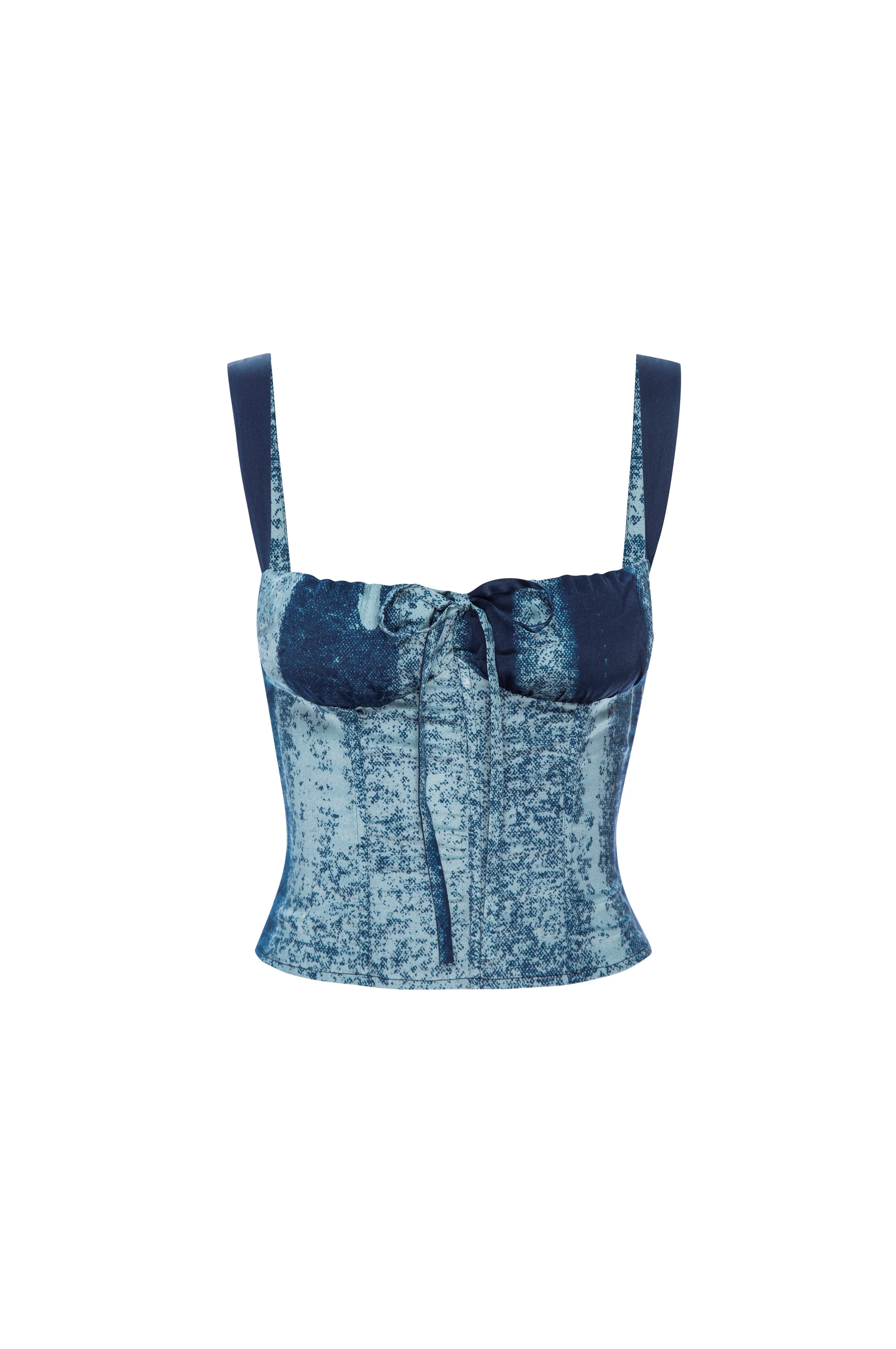 AGNES CORSET - TREADING BLUE sold by Miaou product image thumbnail 2