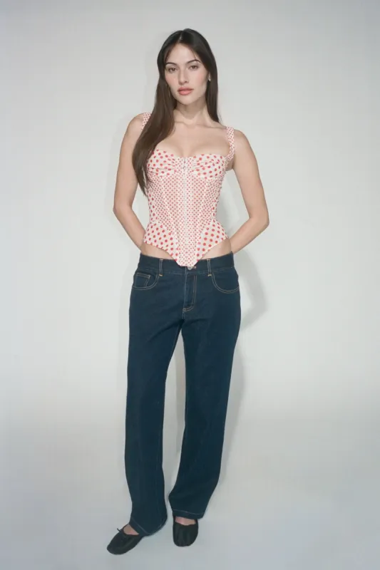 PARIS PANT - BLUE DENIM sold by Miaou