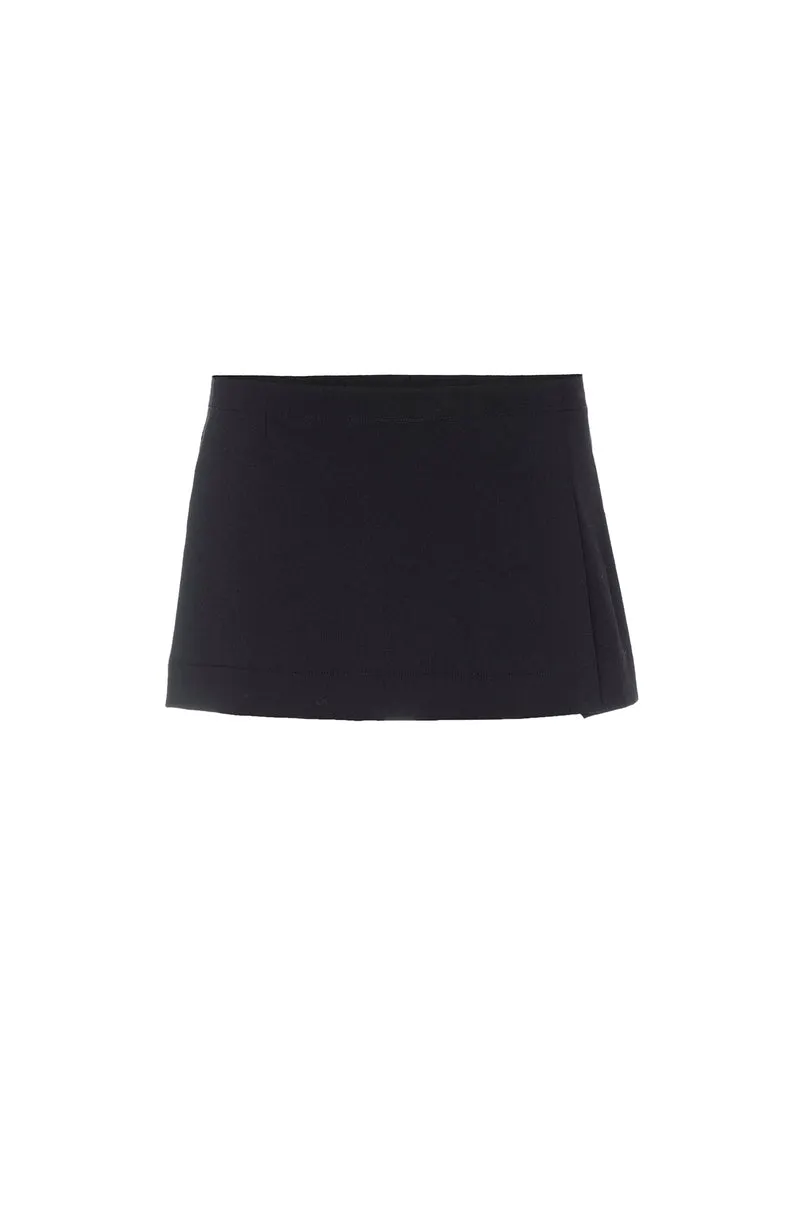 MICRO MINI SKIRT - BLACK sold by Miaou product image thumbnail 2