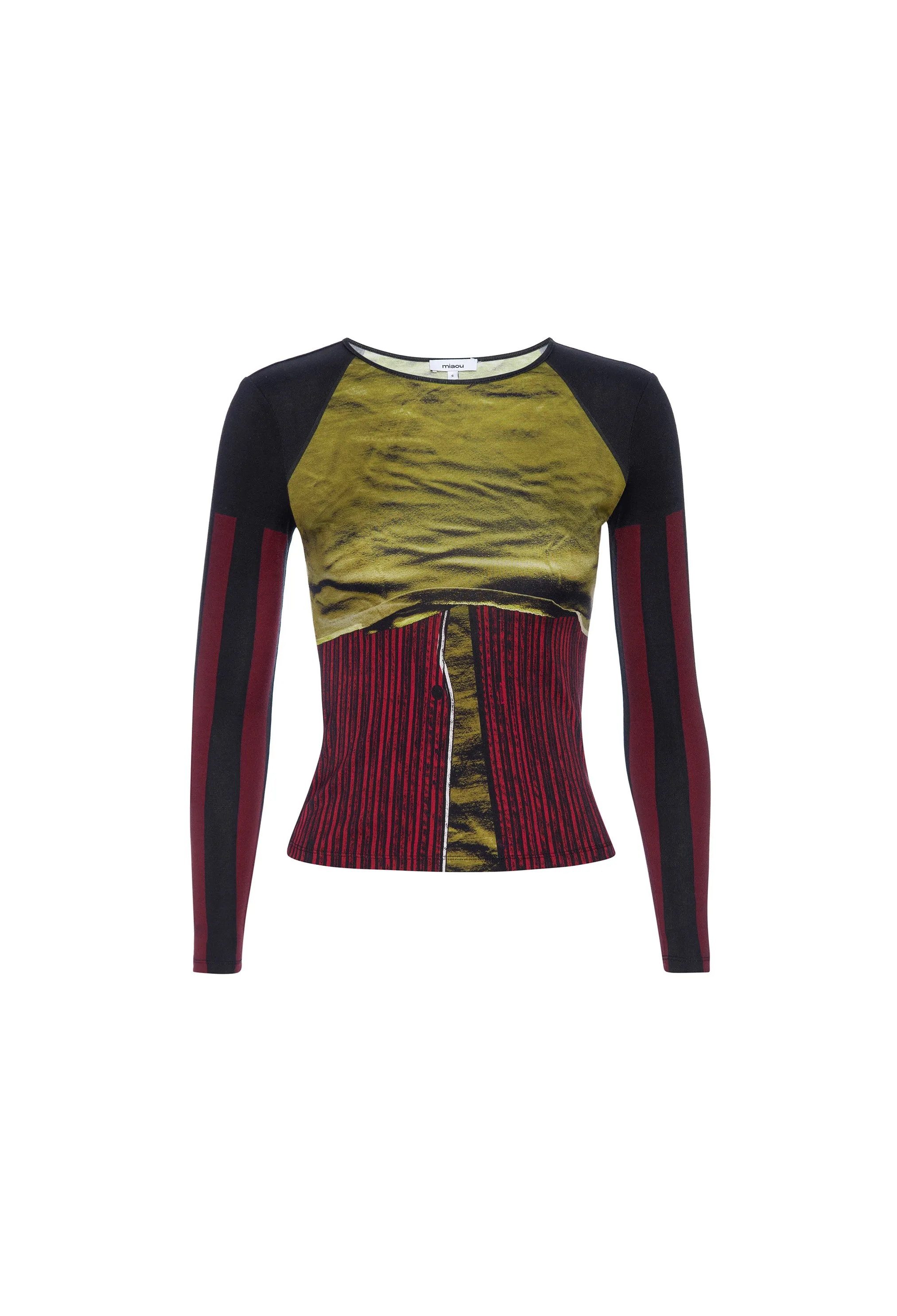LONG SLEEVE TEE - CHEMISES IN ROUGE sold by Miaou product image thumbnail 2