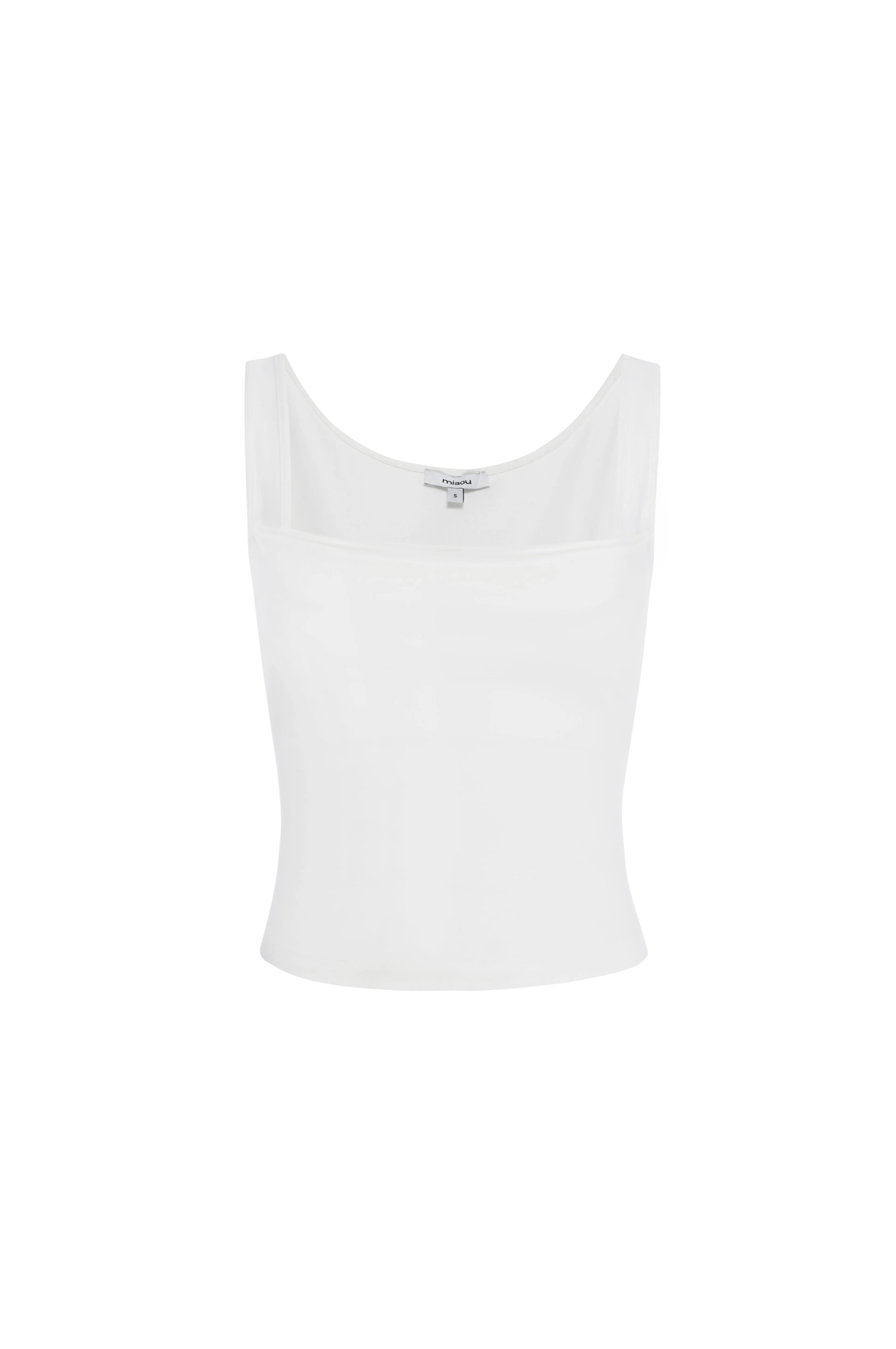 LUNA TOP - WHITE sold by Miaou product image thumbnail 2