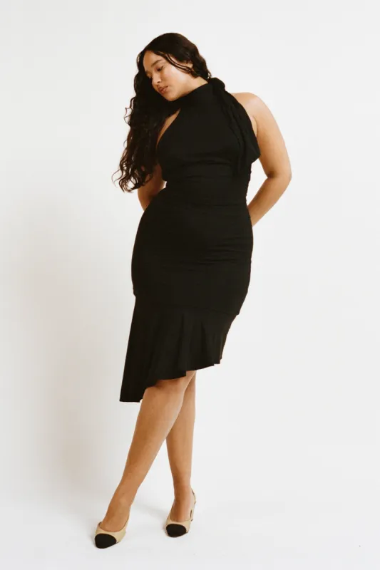 KARINA DRESS - BLACK sold by Miaou