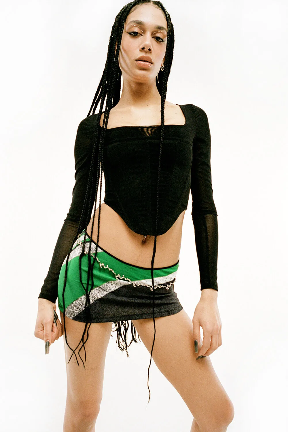 MAUDE CORSET - BLACK sold by Miaou product image thumbnail 3