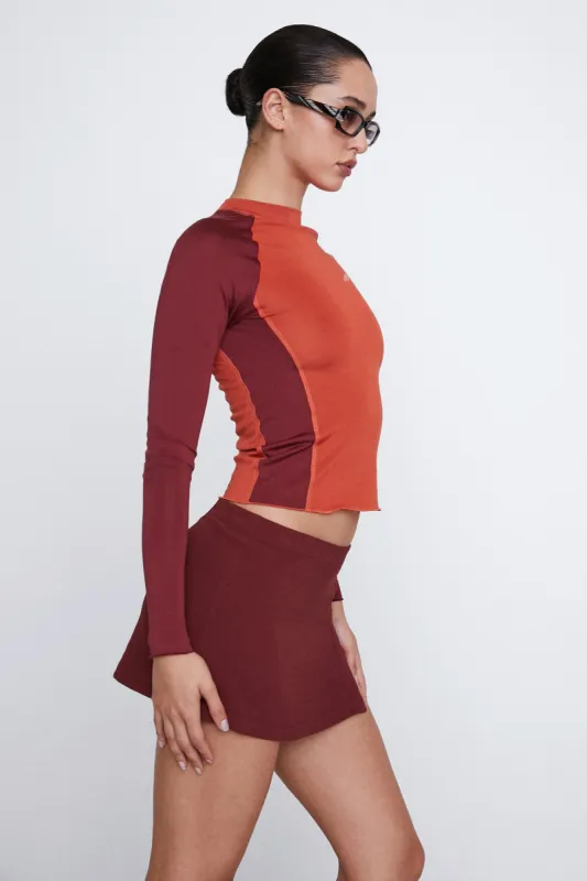 MADELINE TOP - CRIMSON made by Miaou