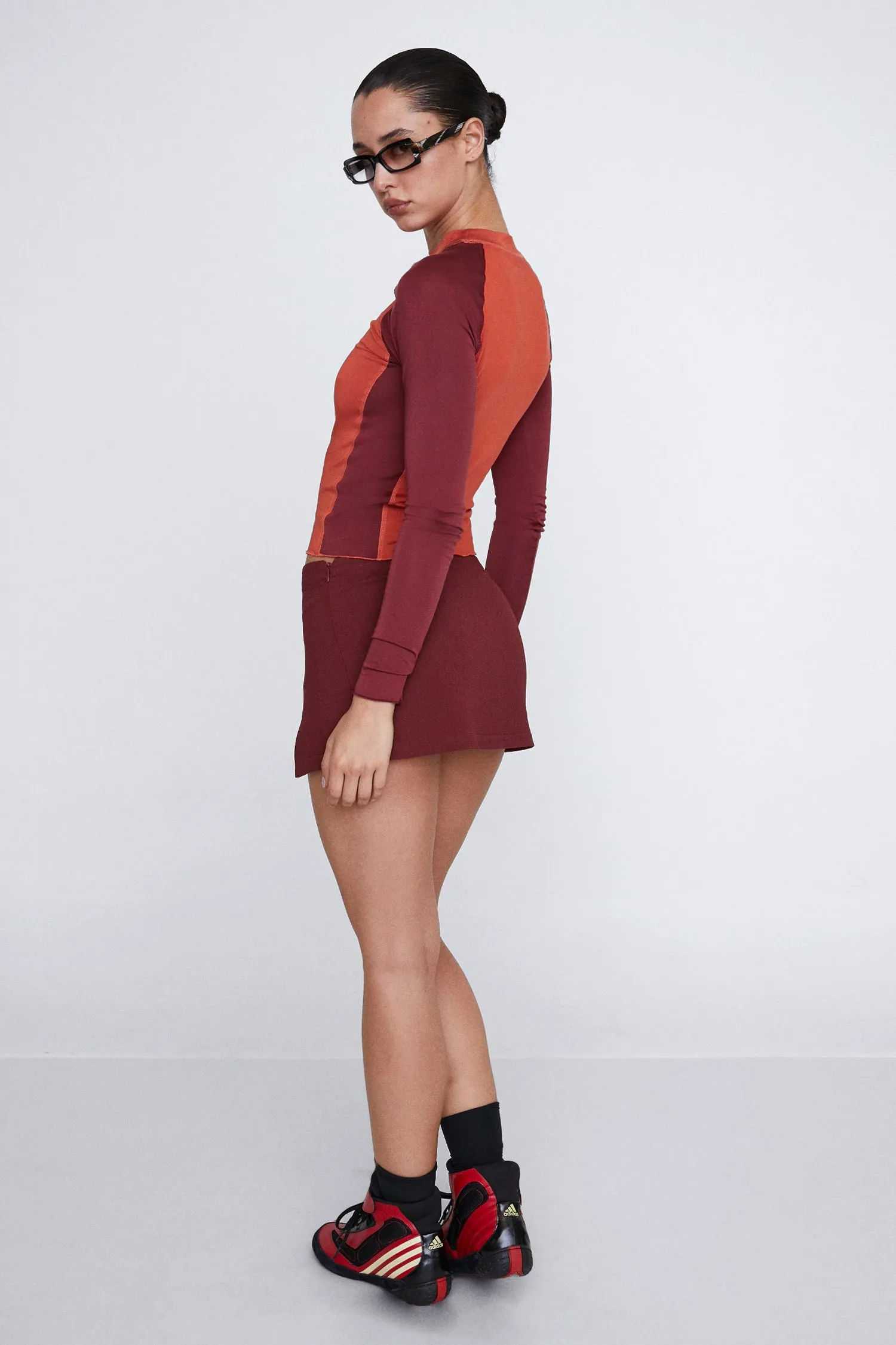 MADELINE TOP - CRIMSON sold by Miaou product image thumbnail 4