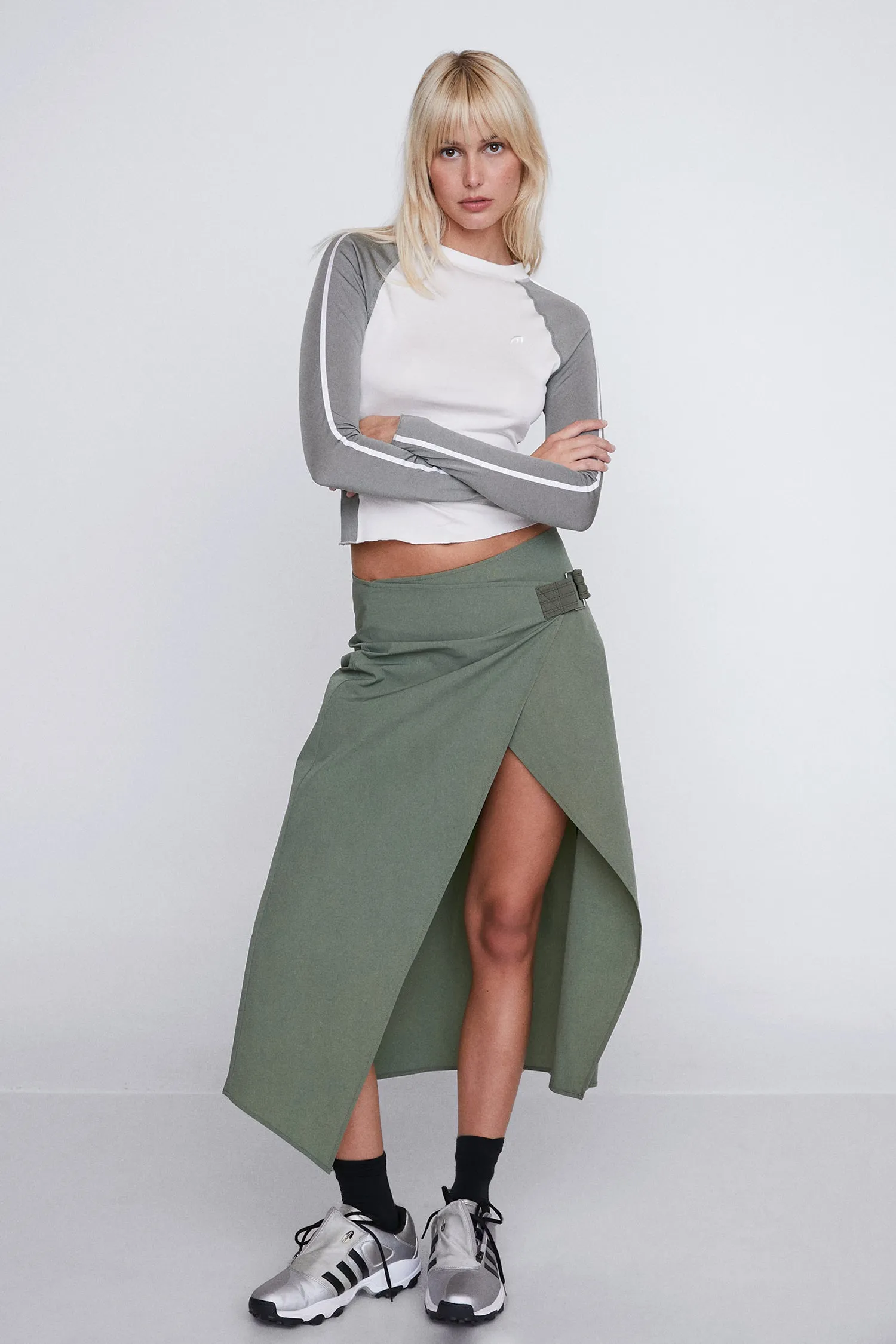 SOLANA SKIRT - MIST sold by Miaou product image thumbnail 3
