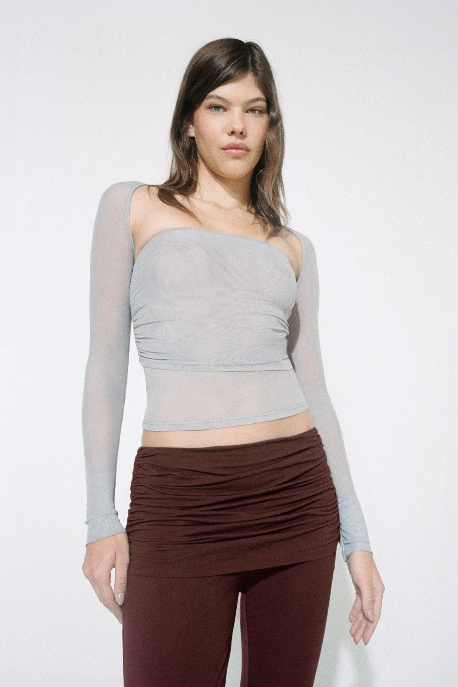 IRIS TOP - SMOKE sold by Miaou