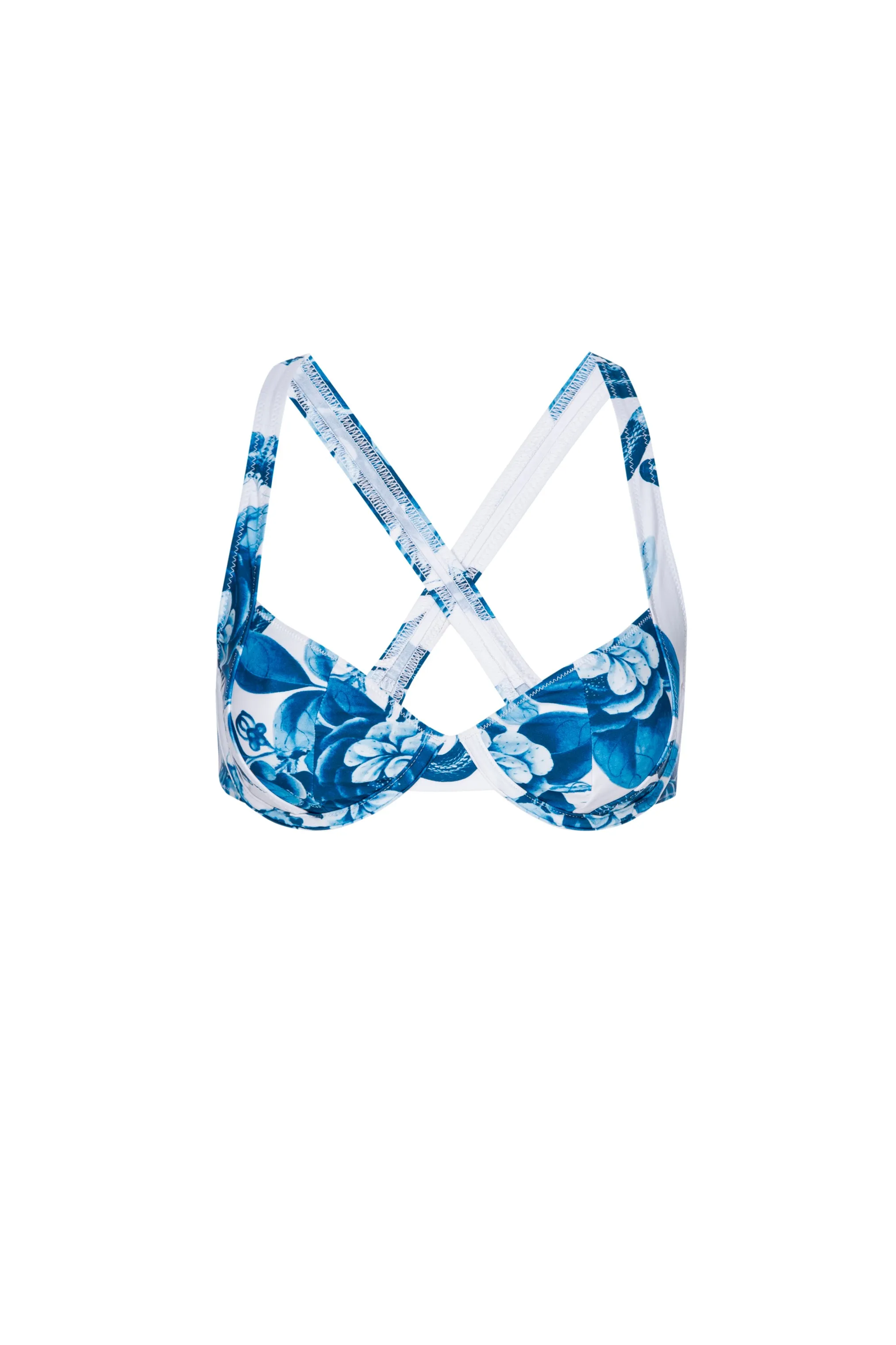LUZ BIKINI TOP - EDEN BLUE sold by Miaou product image thumbnail 2