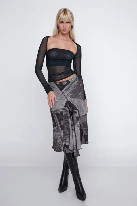 IRIS TOP - BLACK sold by Miaou