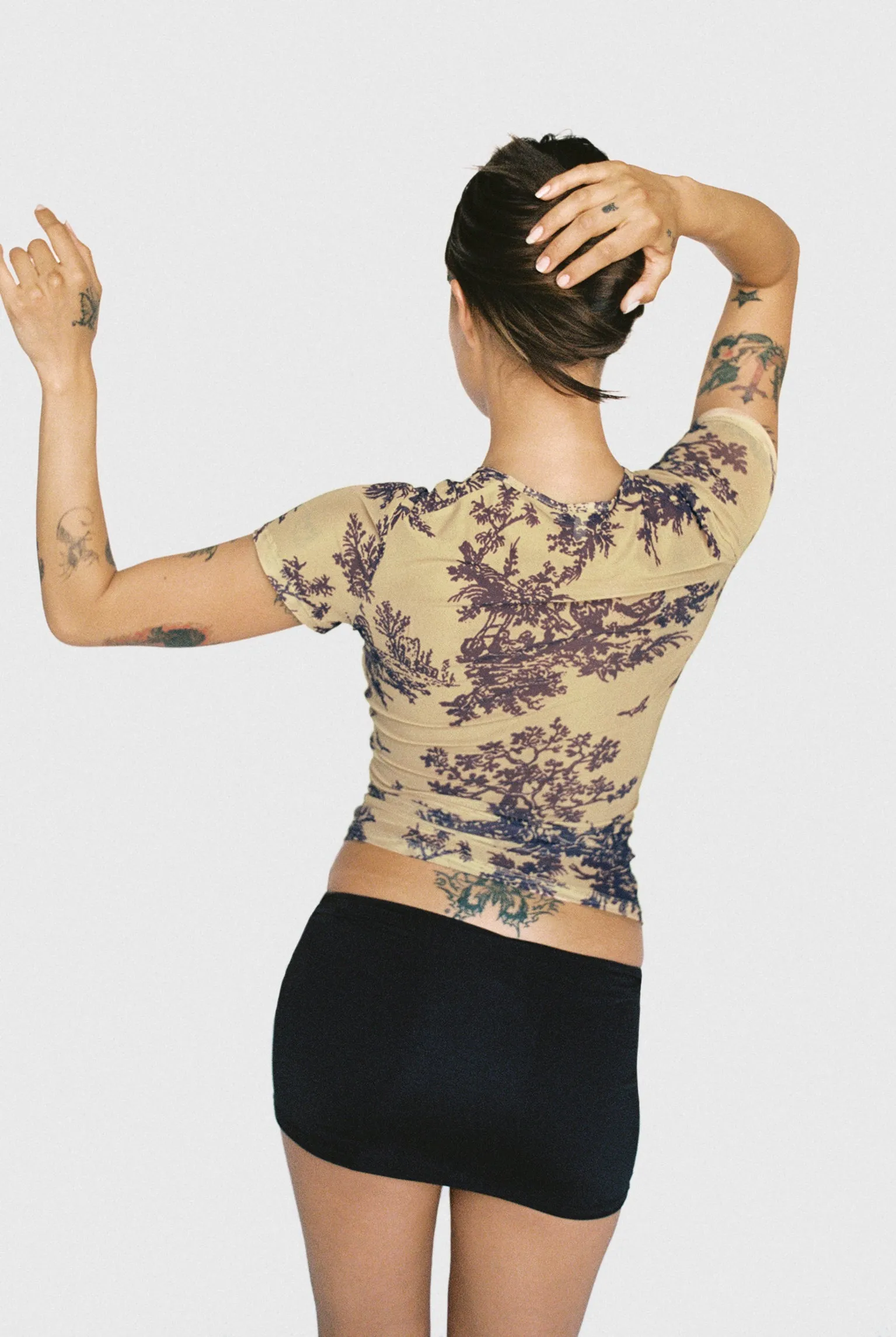 ELEKTRA SKIRT - BLACK sold by Miaou product image thumbnail 4