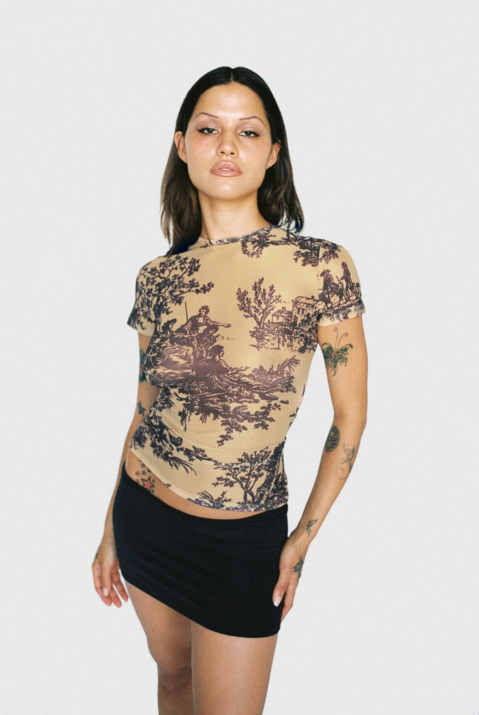 ELEKTRA SKIRT - BLACK sold by Miaou product image thumbnail 3
