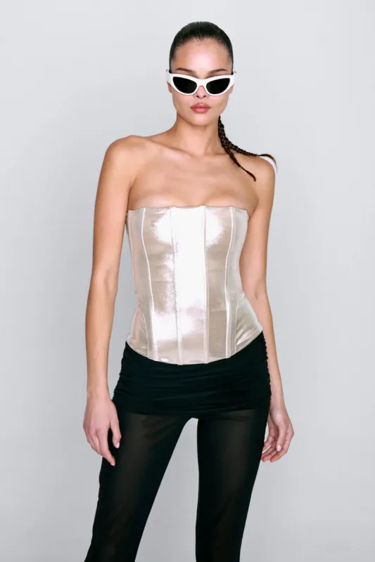 LIBRA CORSET - METALLIC sold by Miaou