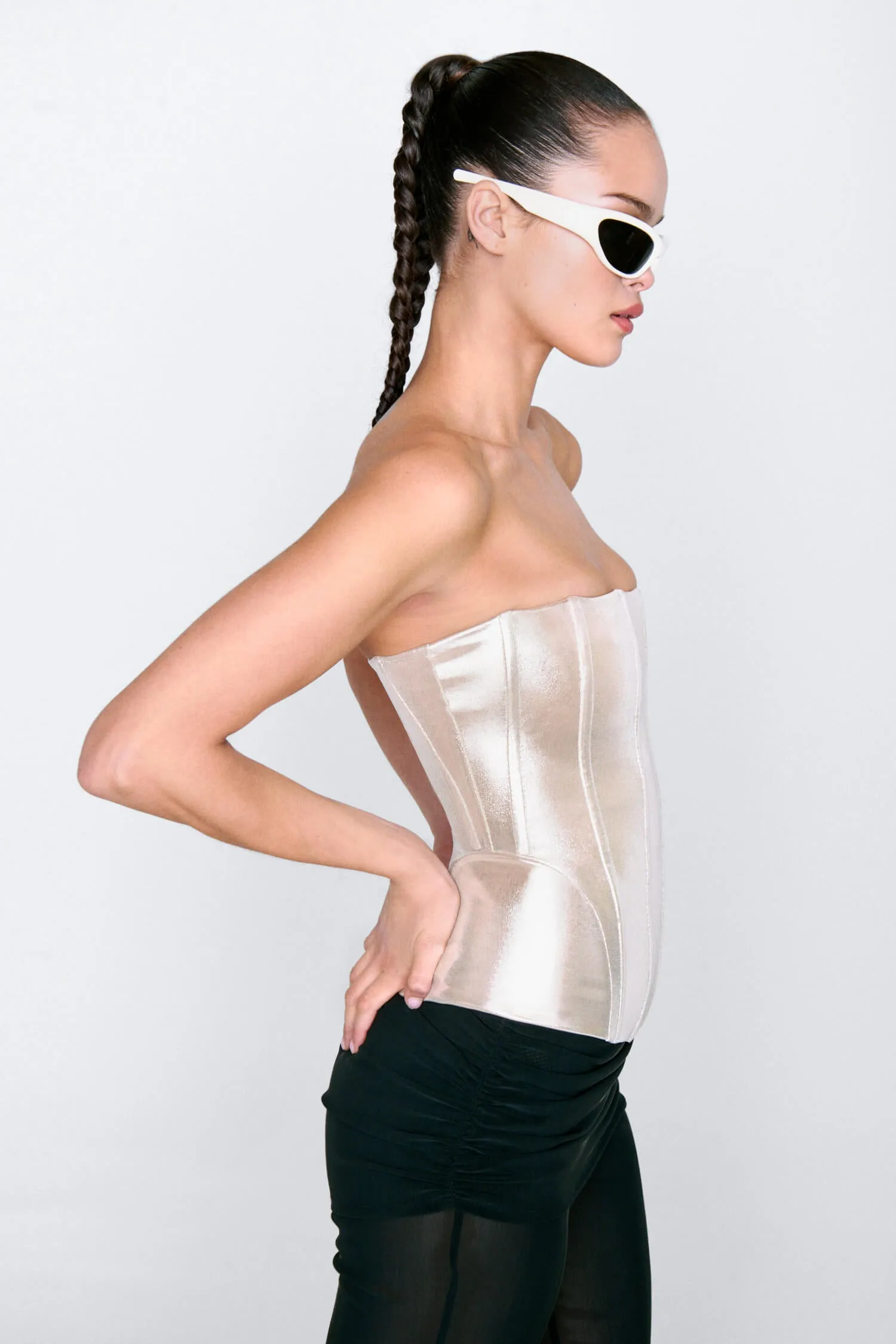 LIBRA CORSET - METALLIC sold by Miaou product image thumbnail 4