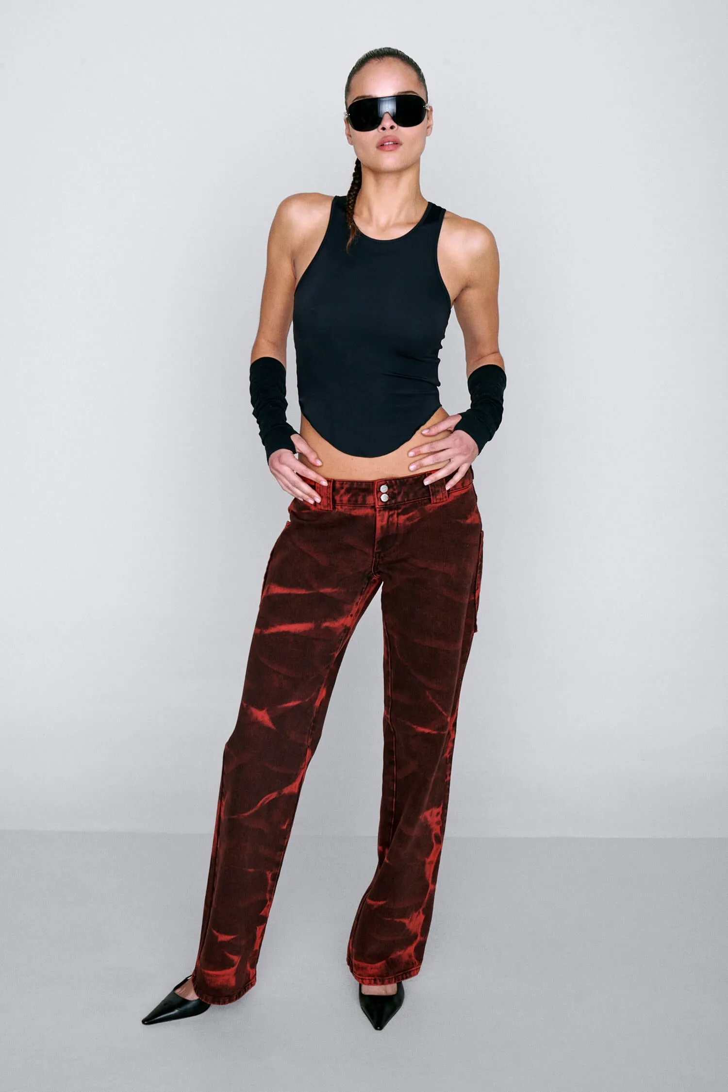 TONI CARGO - RED sold by Miaou