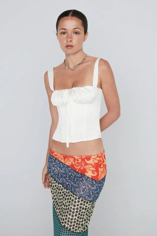 AGNES CORSET - IVORY sold by Miaou