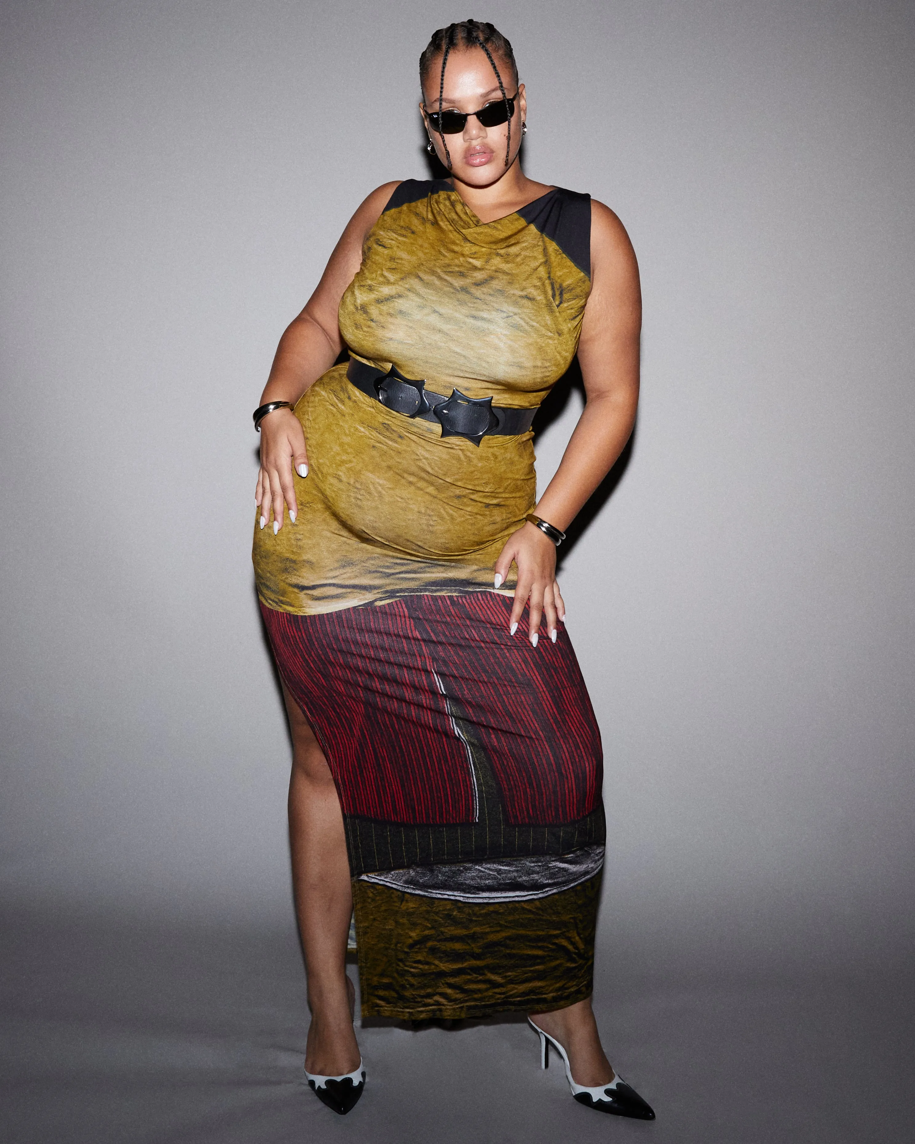 SELENA DRESS - CHEMISES IN ROUGE sold by Miaou product image thumbnail 4