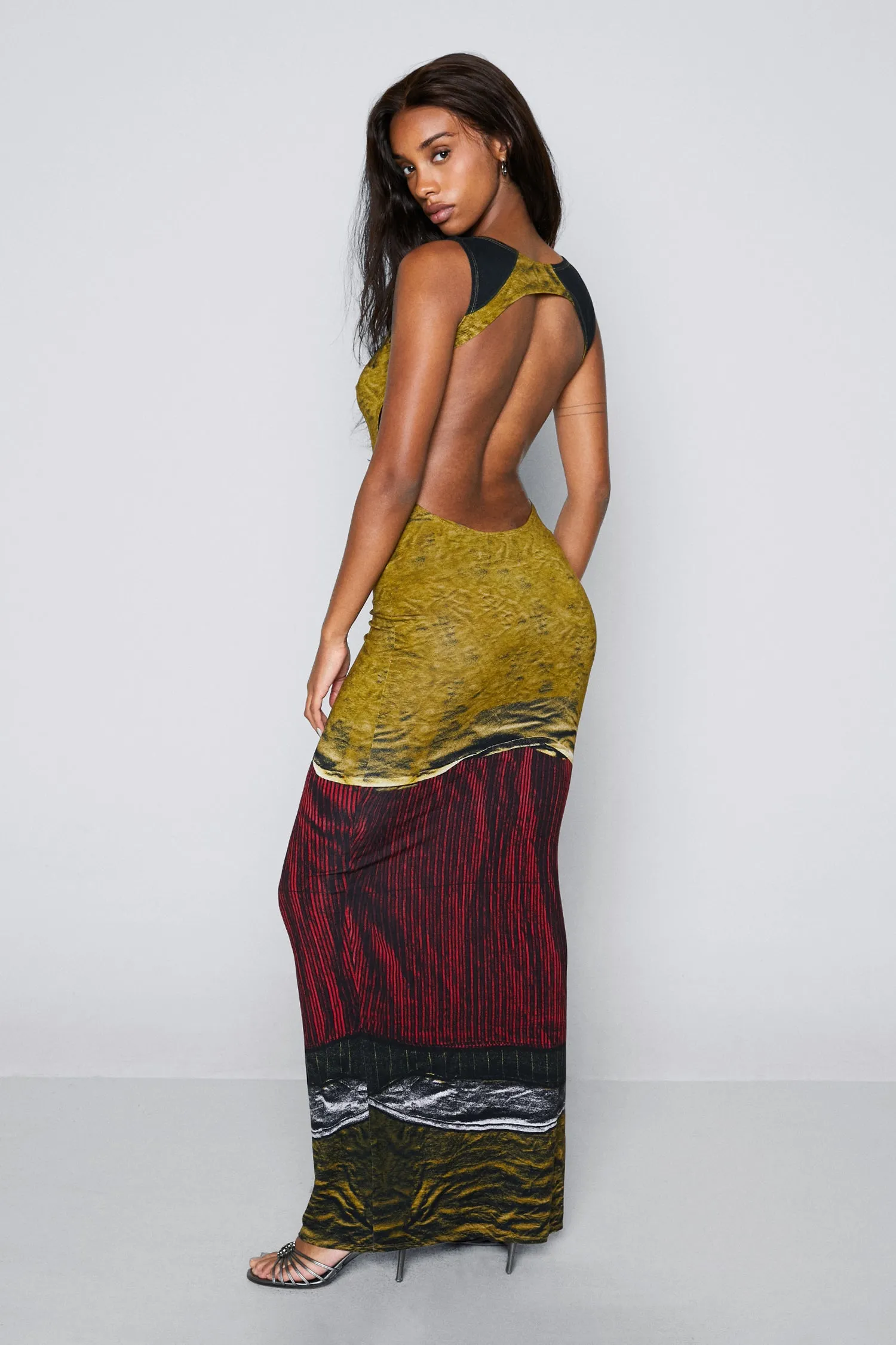 SELENA DRESS - CHEMISES IN ROUGE sold by Miaou product image thumbnail 3