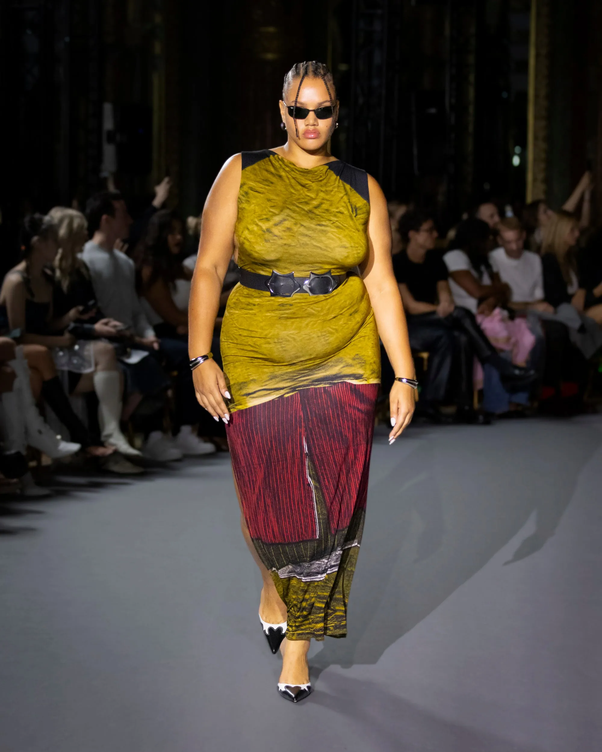 SELENA DRESS - CHEMISES IN ROUGE sold by Miaou product image thumbnail 5