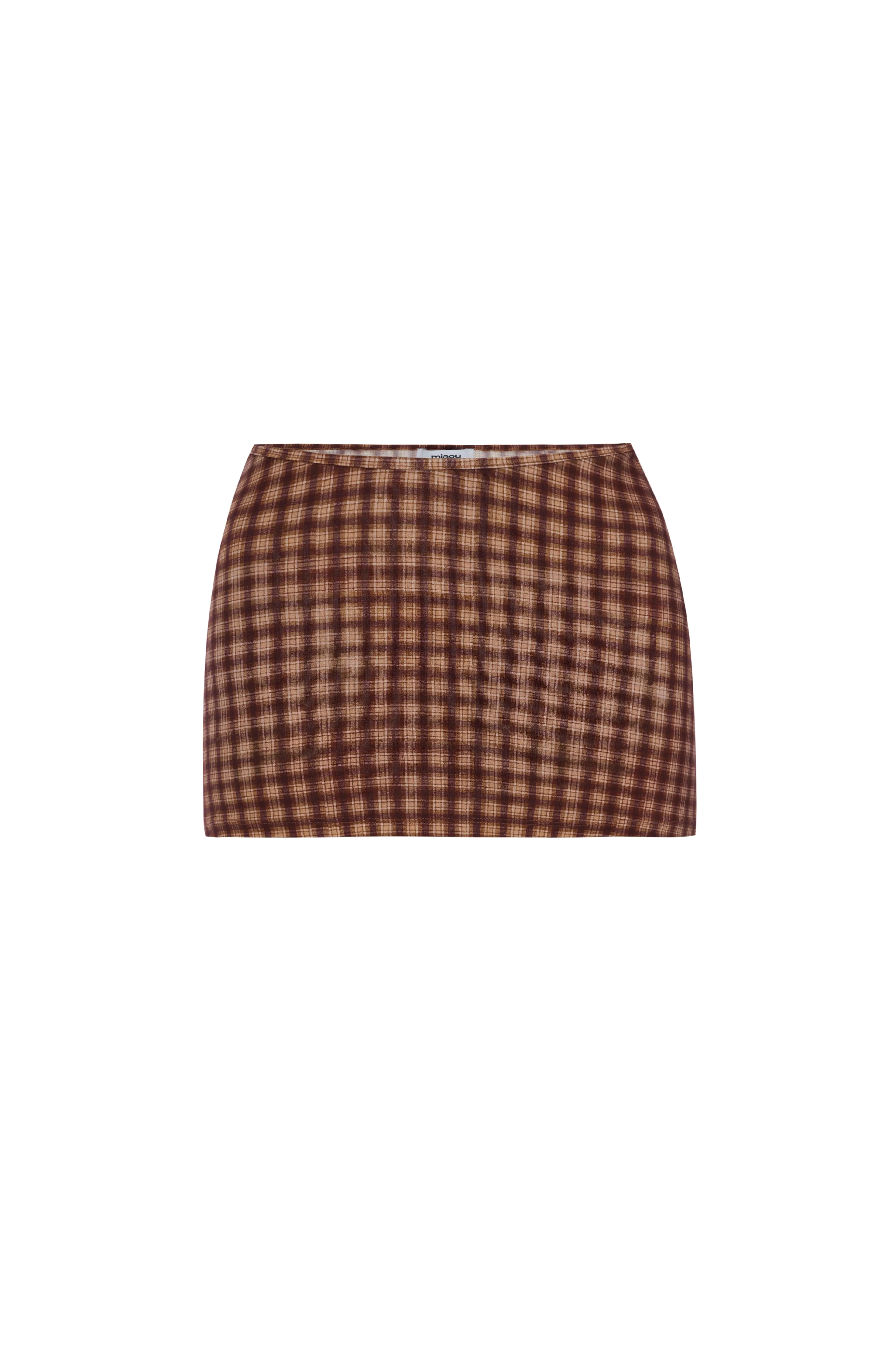 ELEKTRA SKIRT - PLAID sold by Miaou product image thumbnail 2
